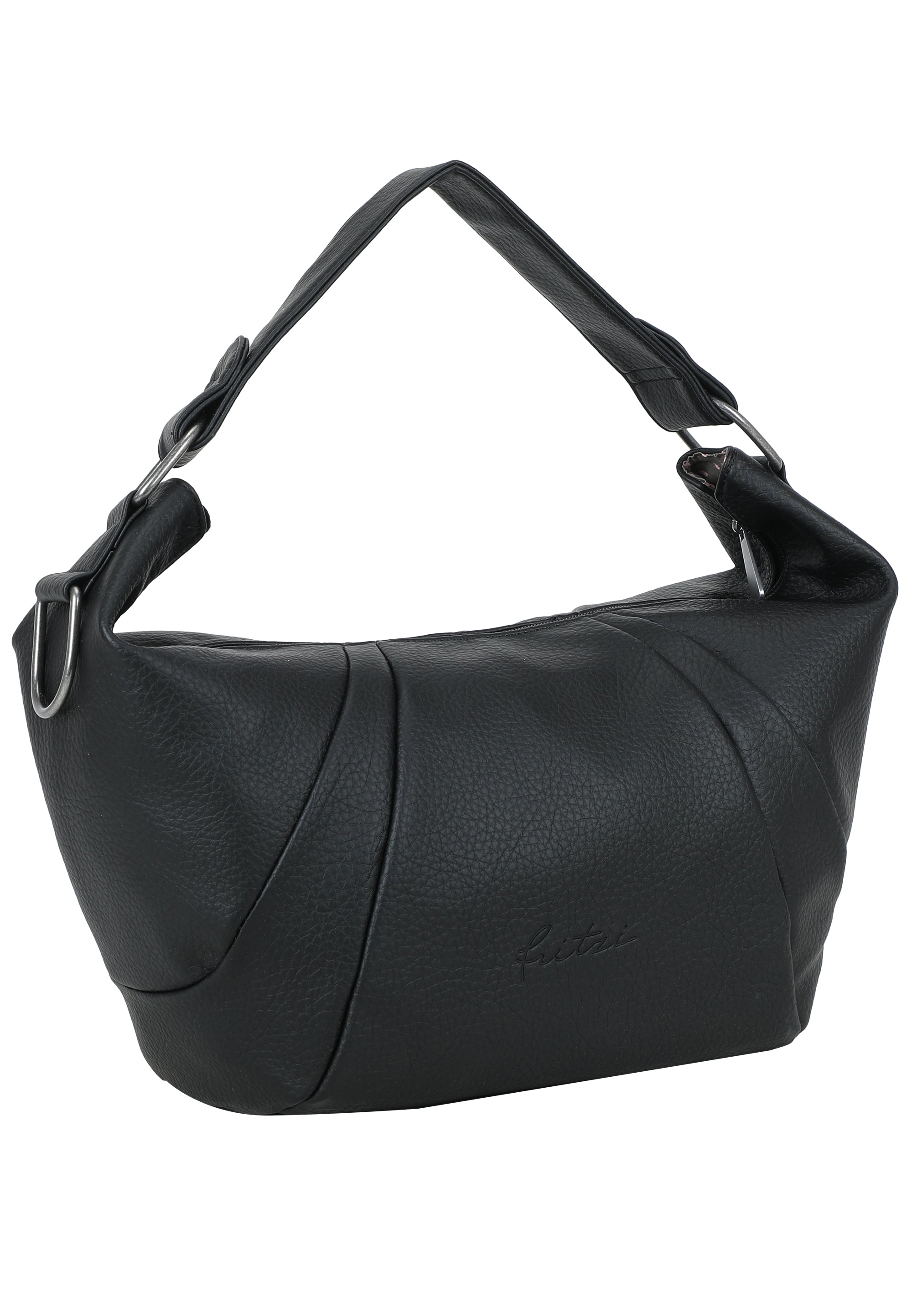 fritzi-aus-preu-en-croissant-hobo-tasche-grainy-black-rei-verschluss image 7