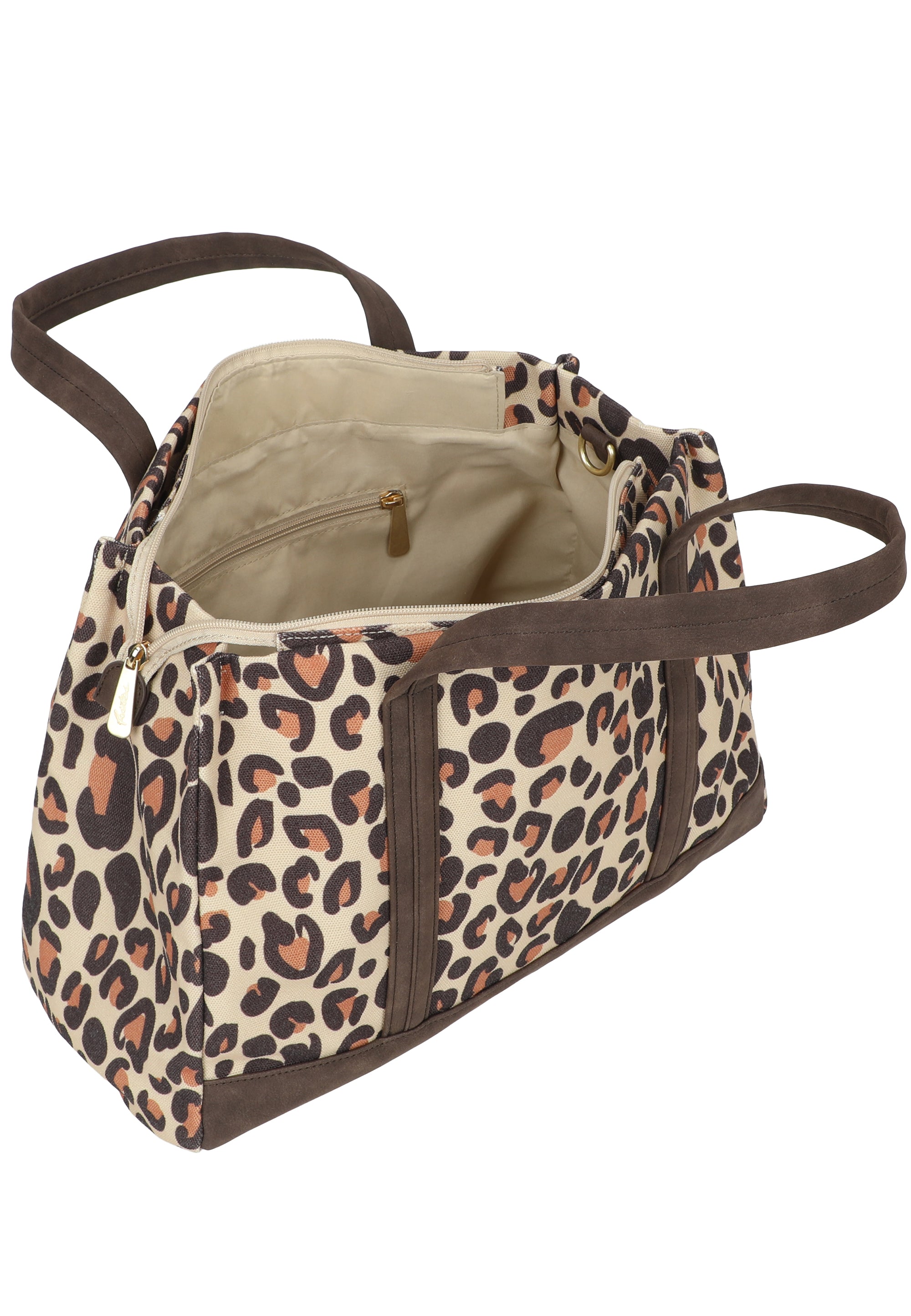 fritzi-aus-preu-en-easy-tote-limited-leo-camel-canvas-shopper image 8
