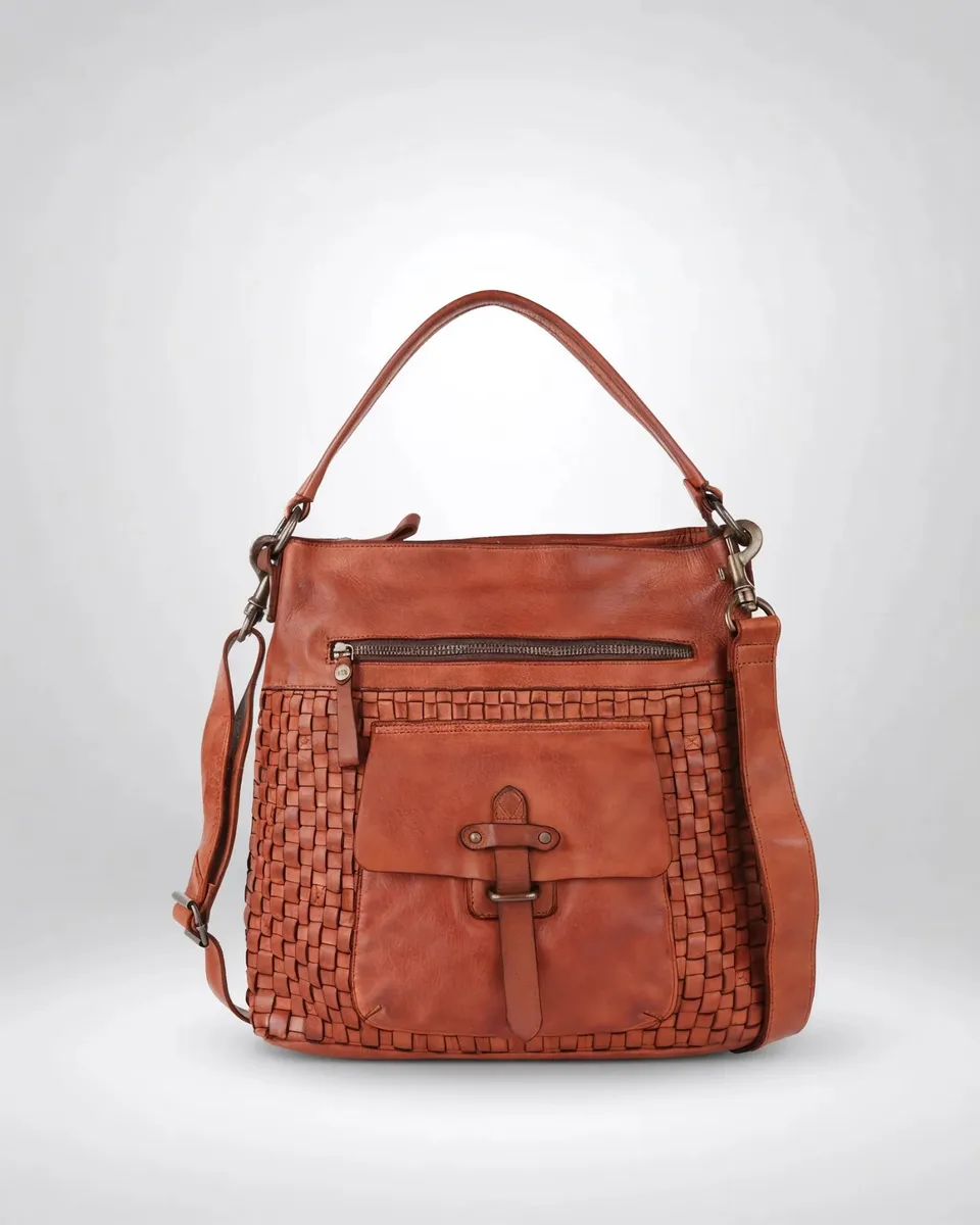 harbour-2nd-urbanpoets-iris-up-beuteltasche-cognac image 1
