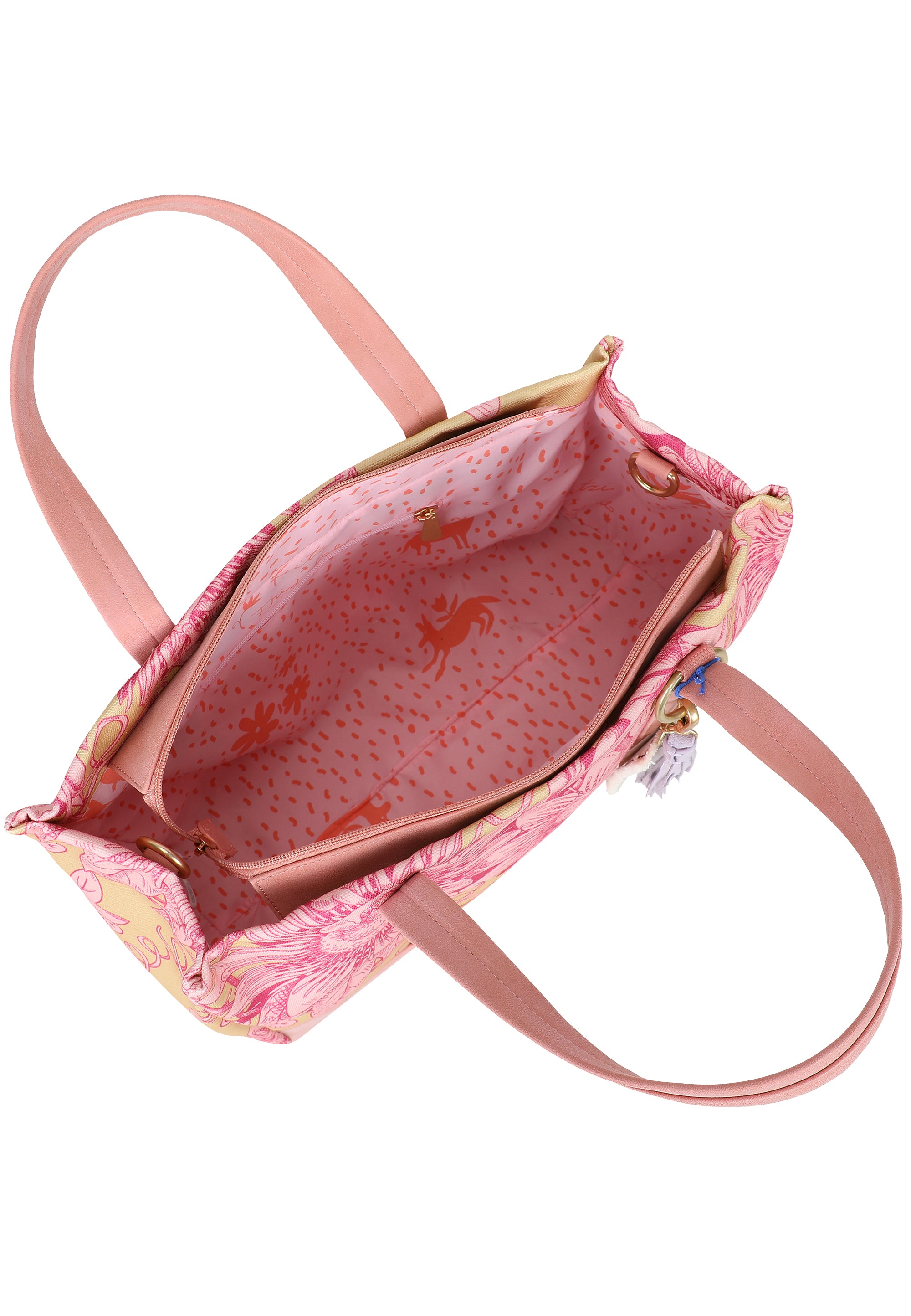 fritzi-aus-preu-en-easy-tote-shopper-sunny-canvas-blumen image 6