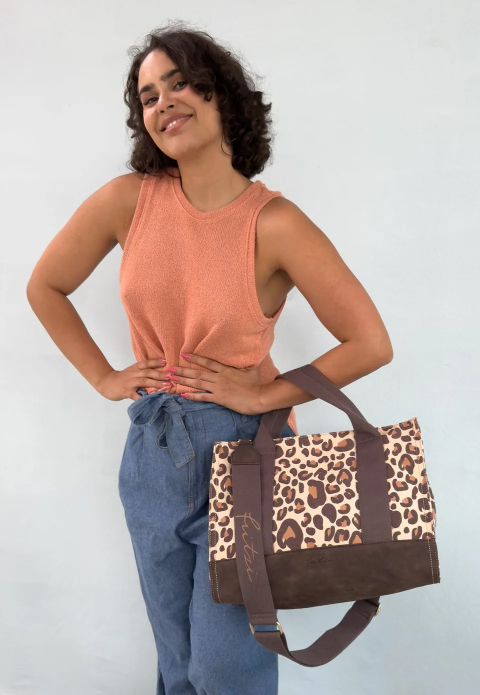 fritzi-aus-preu-en-canvas-tote-bag-limited-leo-camel-vegan image 1