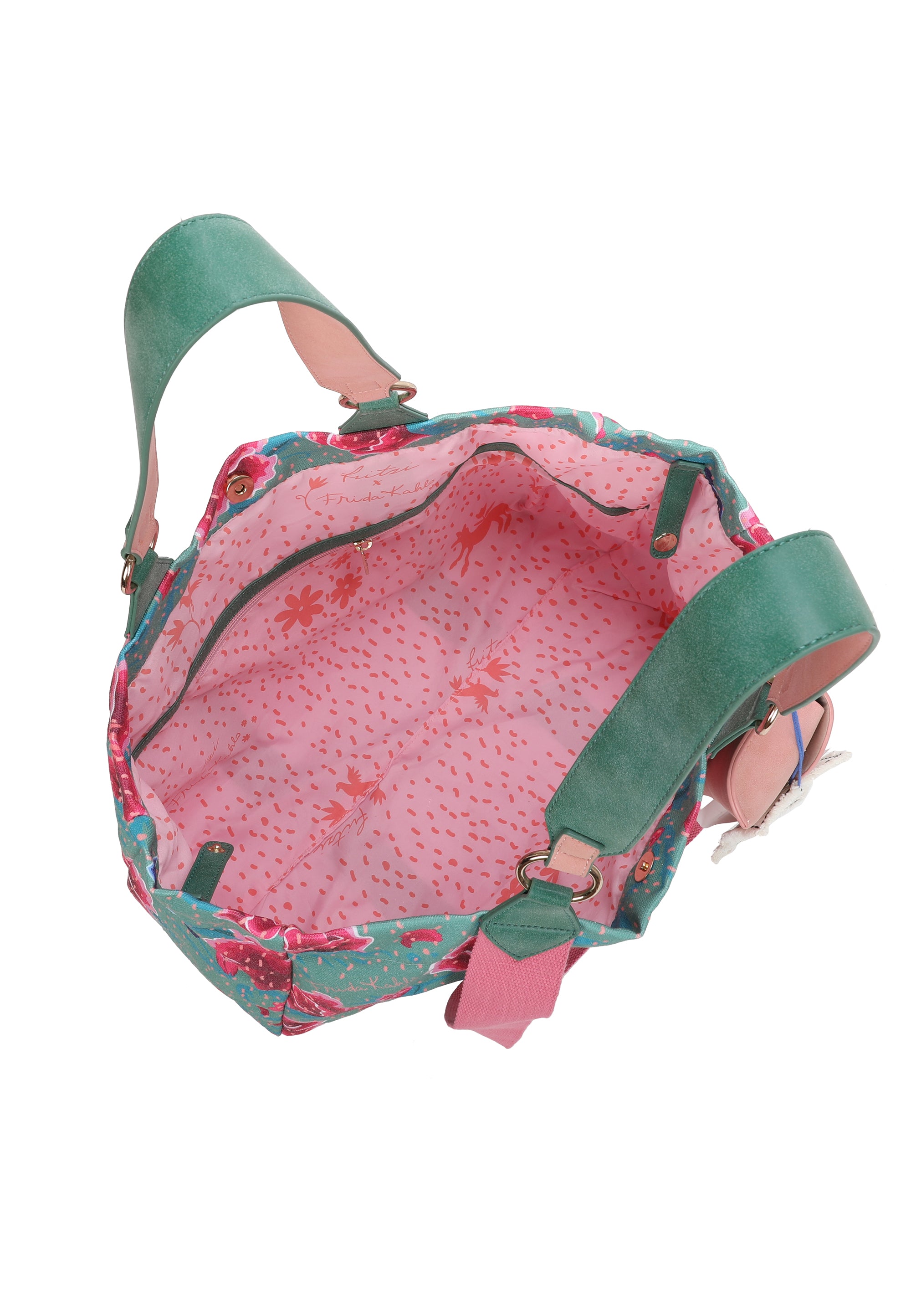 fritzi-aus-preu-en-izzy-medium-shopper-flower-green-limited image 5