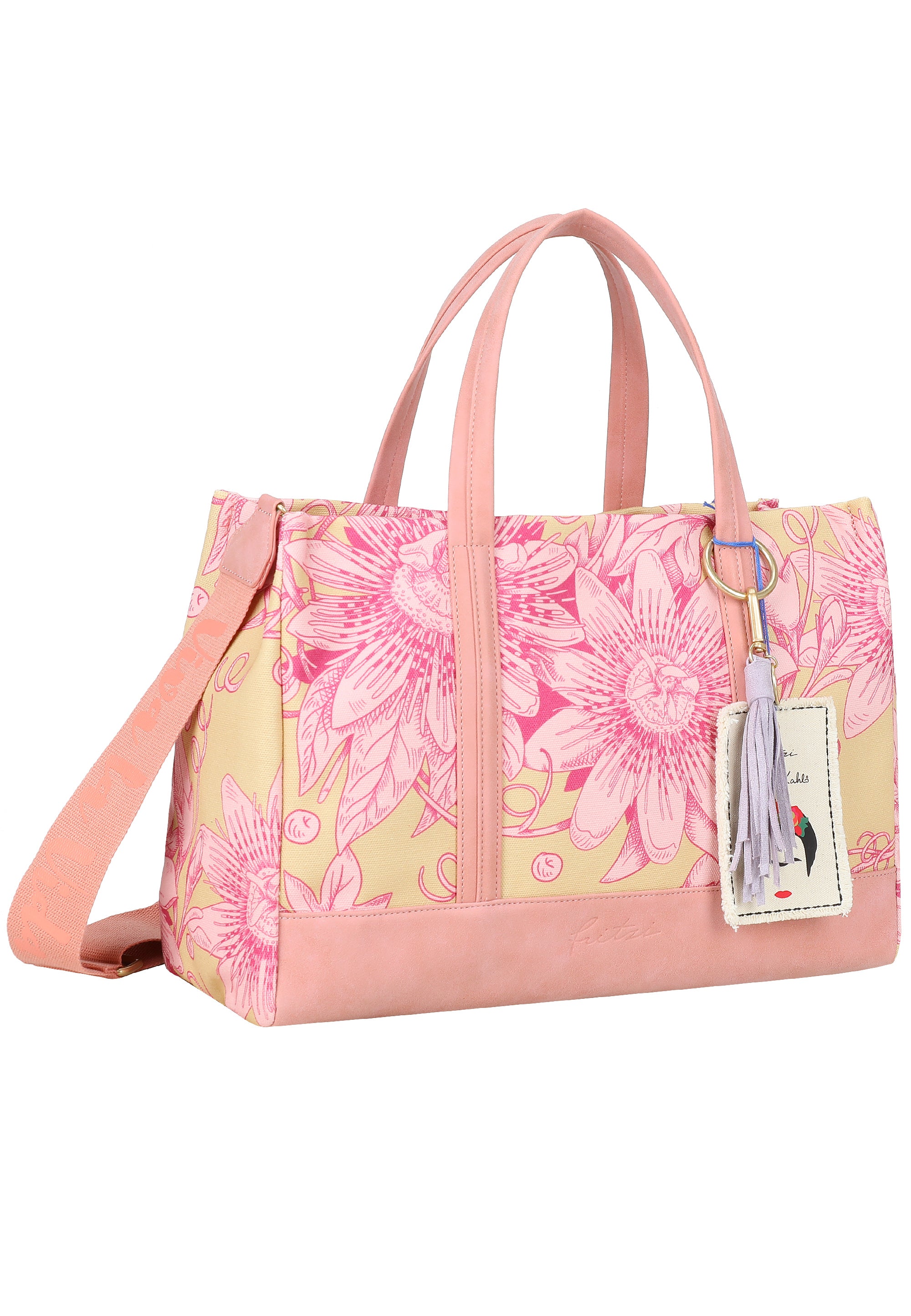 fritzi-aus-preu-en-easy-tote-shopper-sunny-canvas-blumen image 7