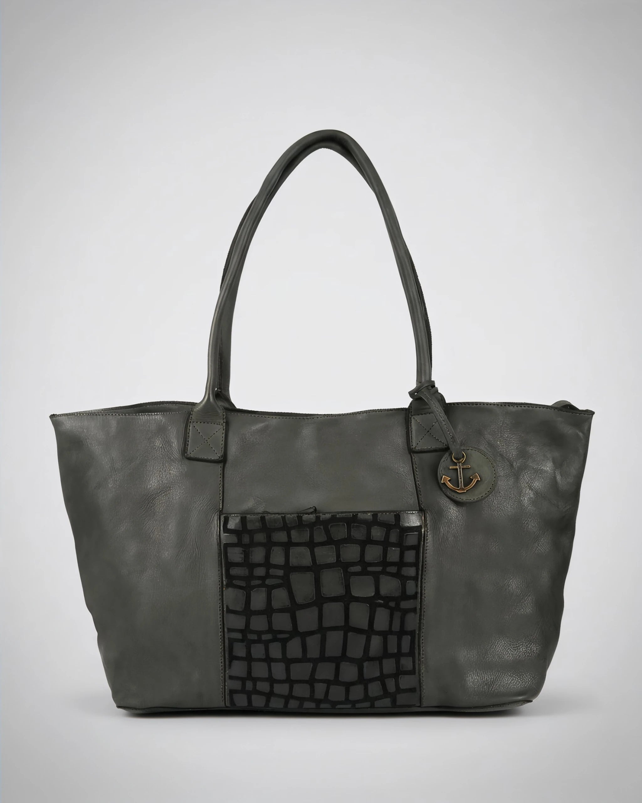 harbour-2nd-anchorlove-gaia-shopper-forest-leder image 1