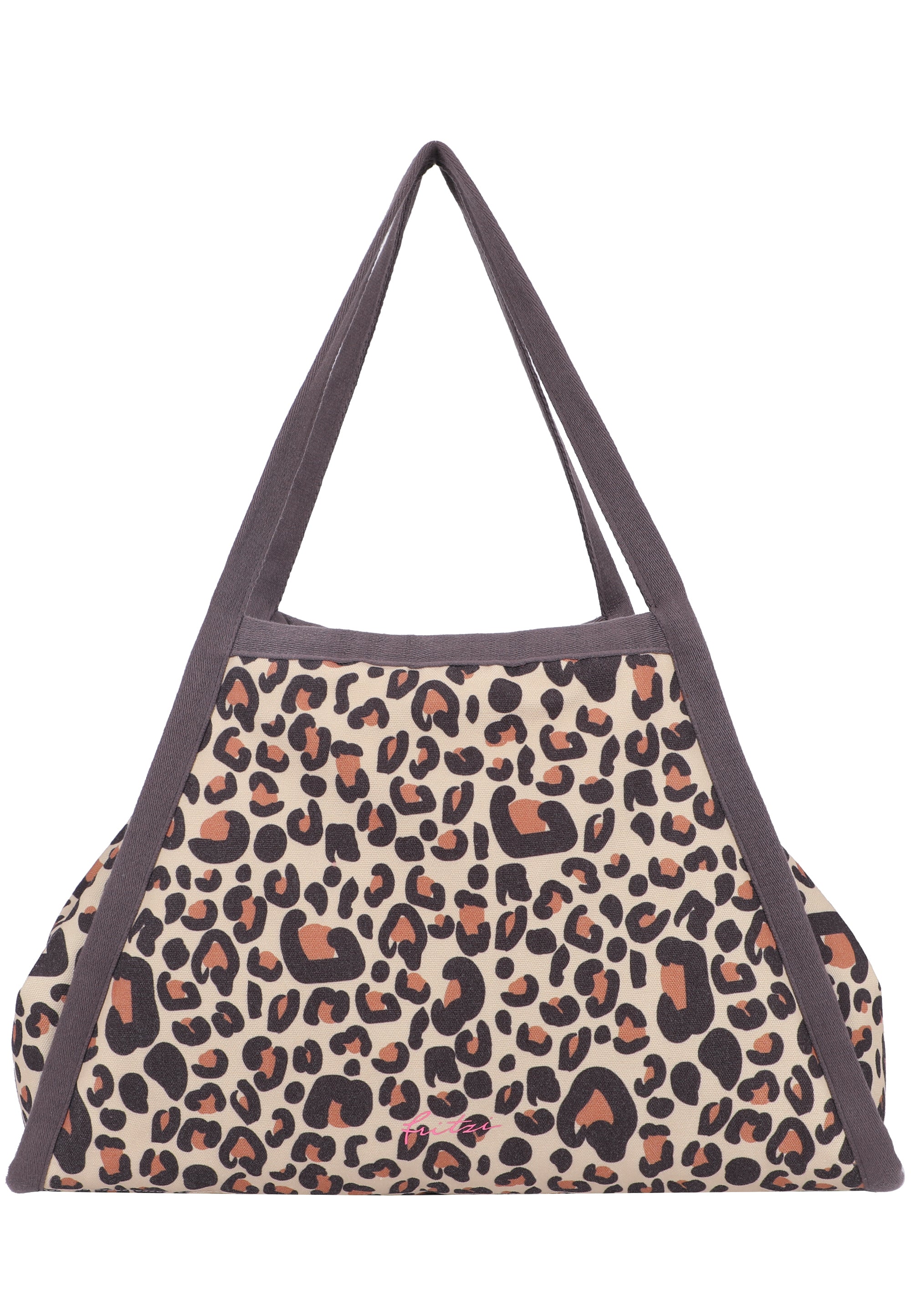 fritzi-simply-ini-shopper-limited-leo-camel-canvas-shopper image 2