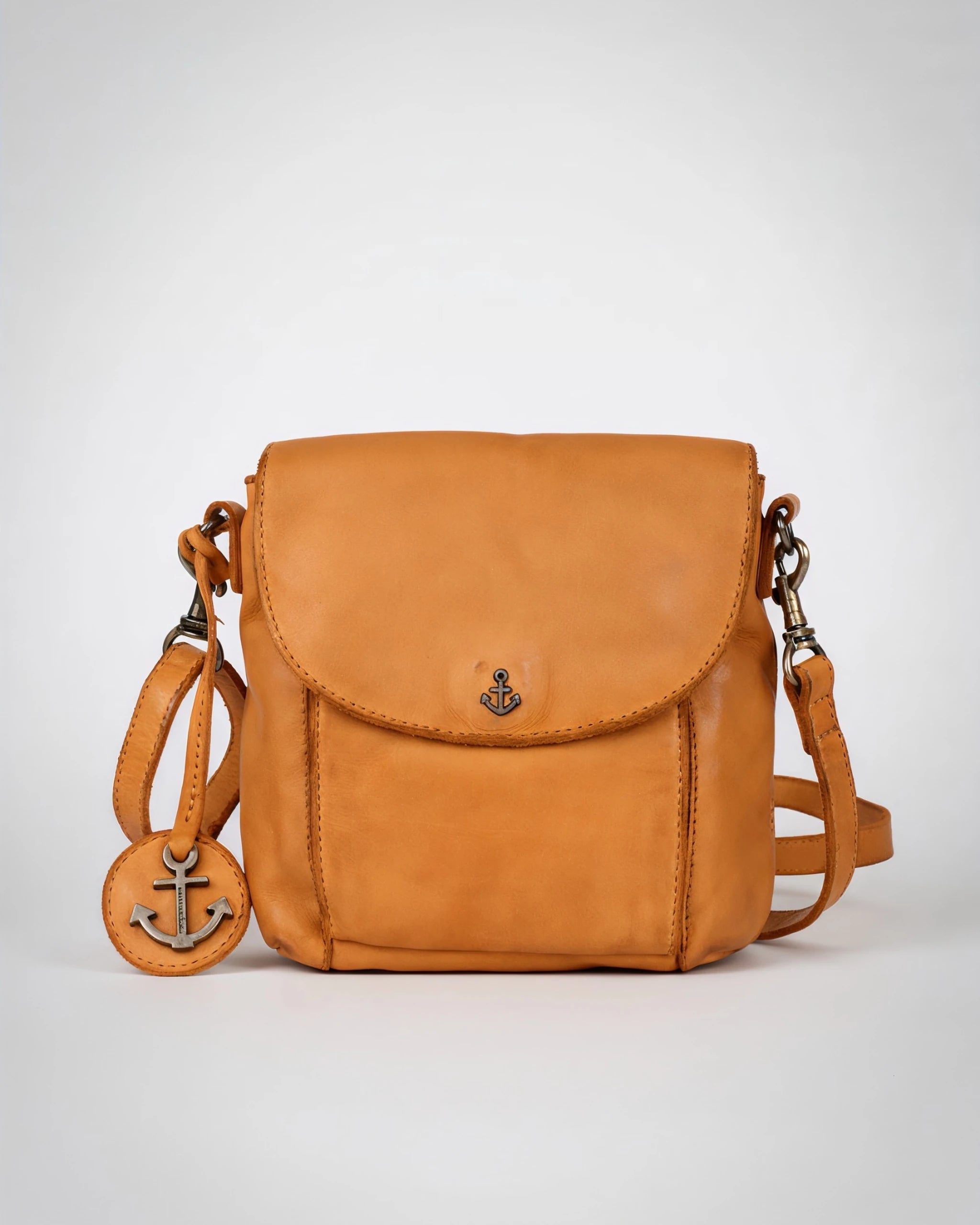 harbour-2nd-anchorlove-iben-ledertasche-cognac-klein image 7