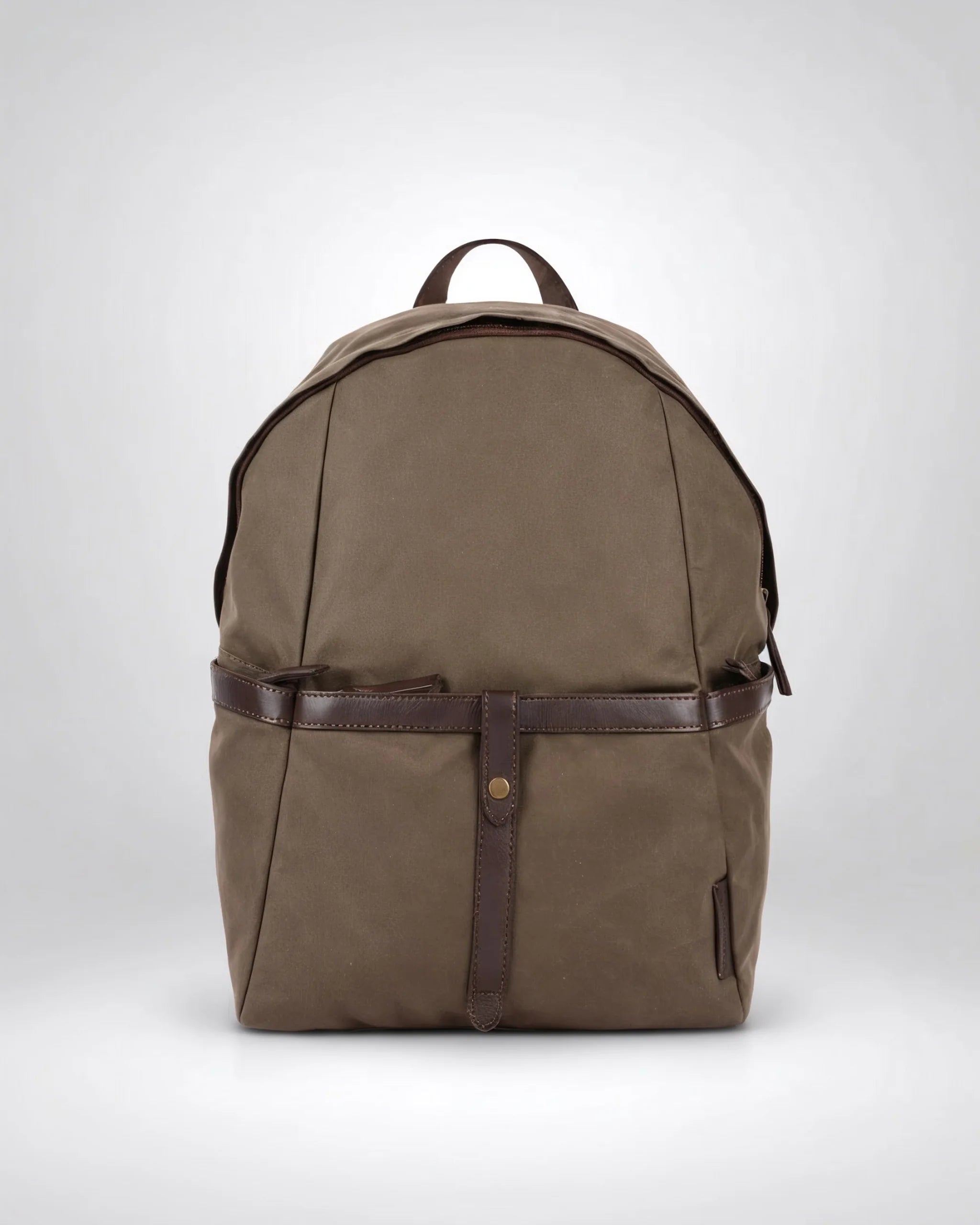 harbour-2nd-flo-rucksack-black-canvas-laptopfach-leder image 2