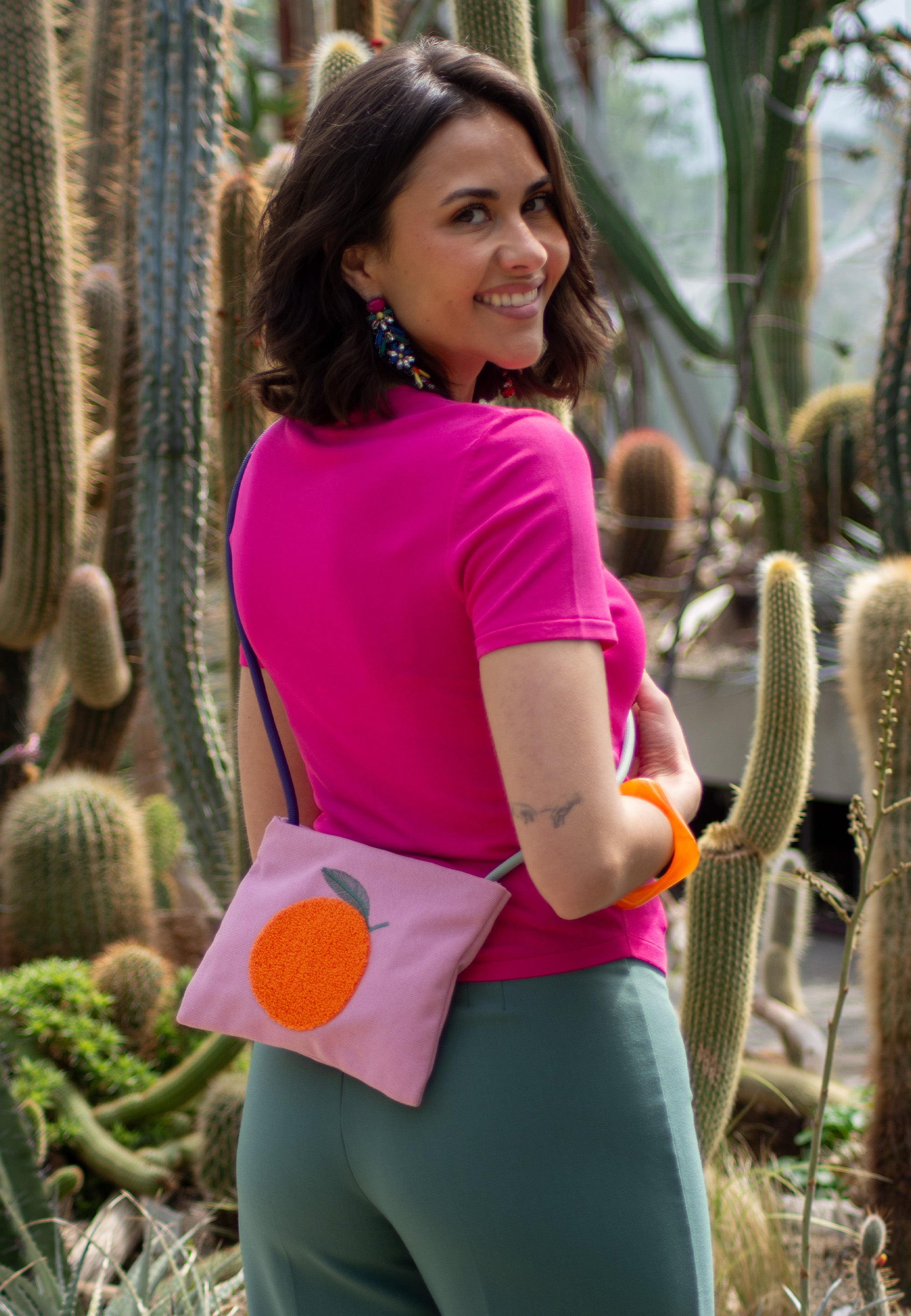 fritzi-me-limited-oranges-mini-tasche-canvas-frida-kahlo image 4