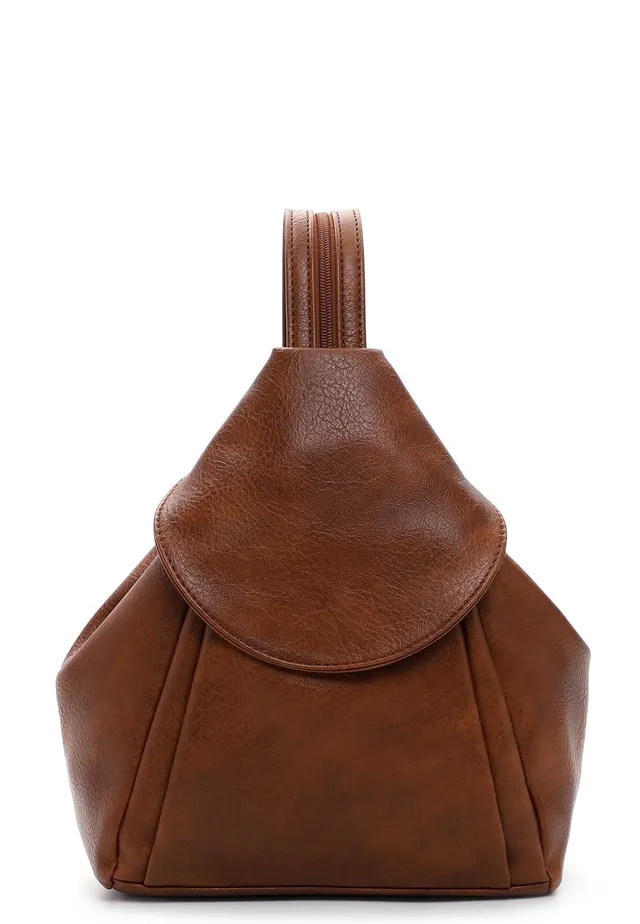 emily-noah-brussel-rucksack-cognac-kunstleder image 1