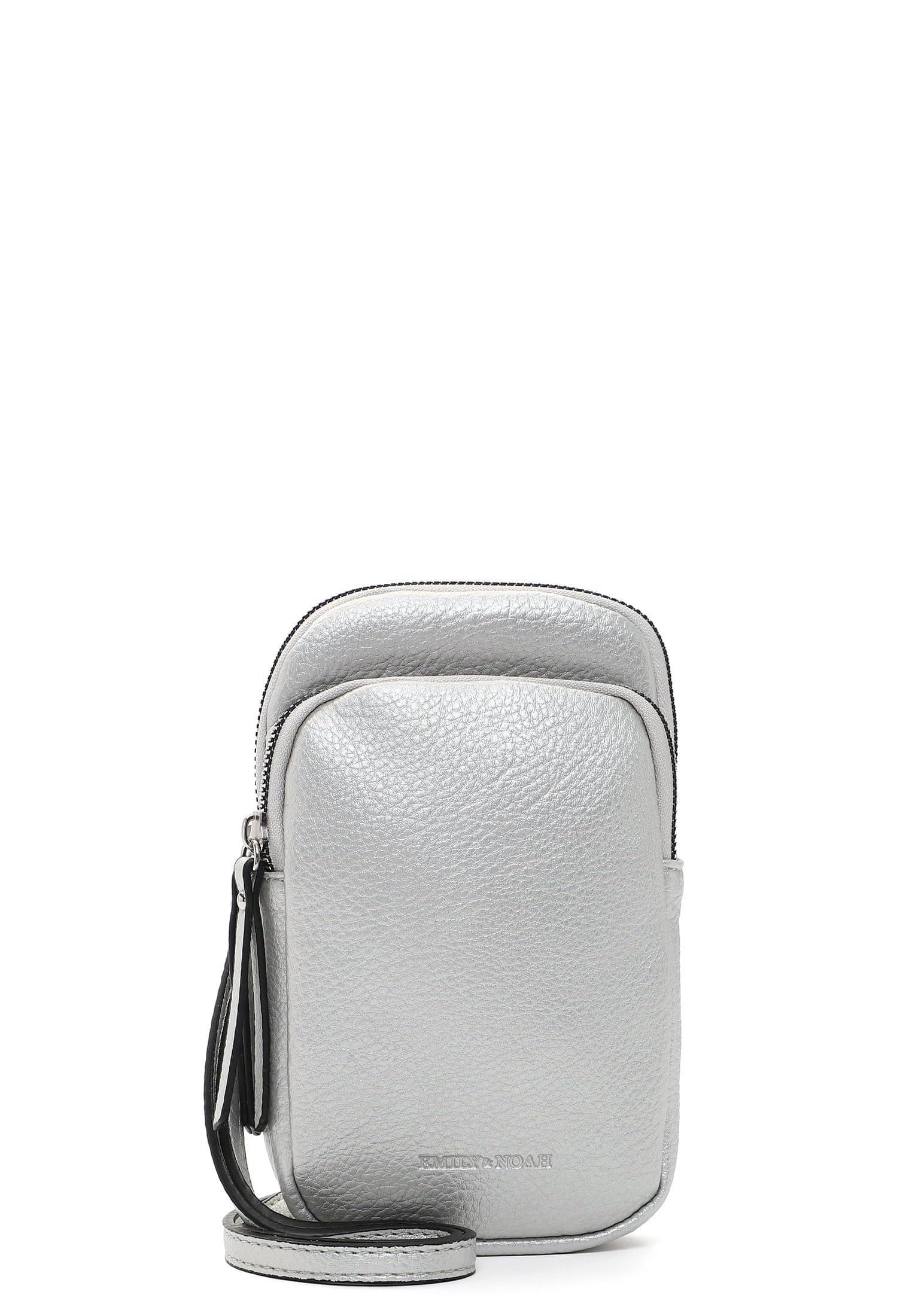 emily-noah-emma-62485-handyetui-shiny-silver-mit-umh-ngeriemen image 1