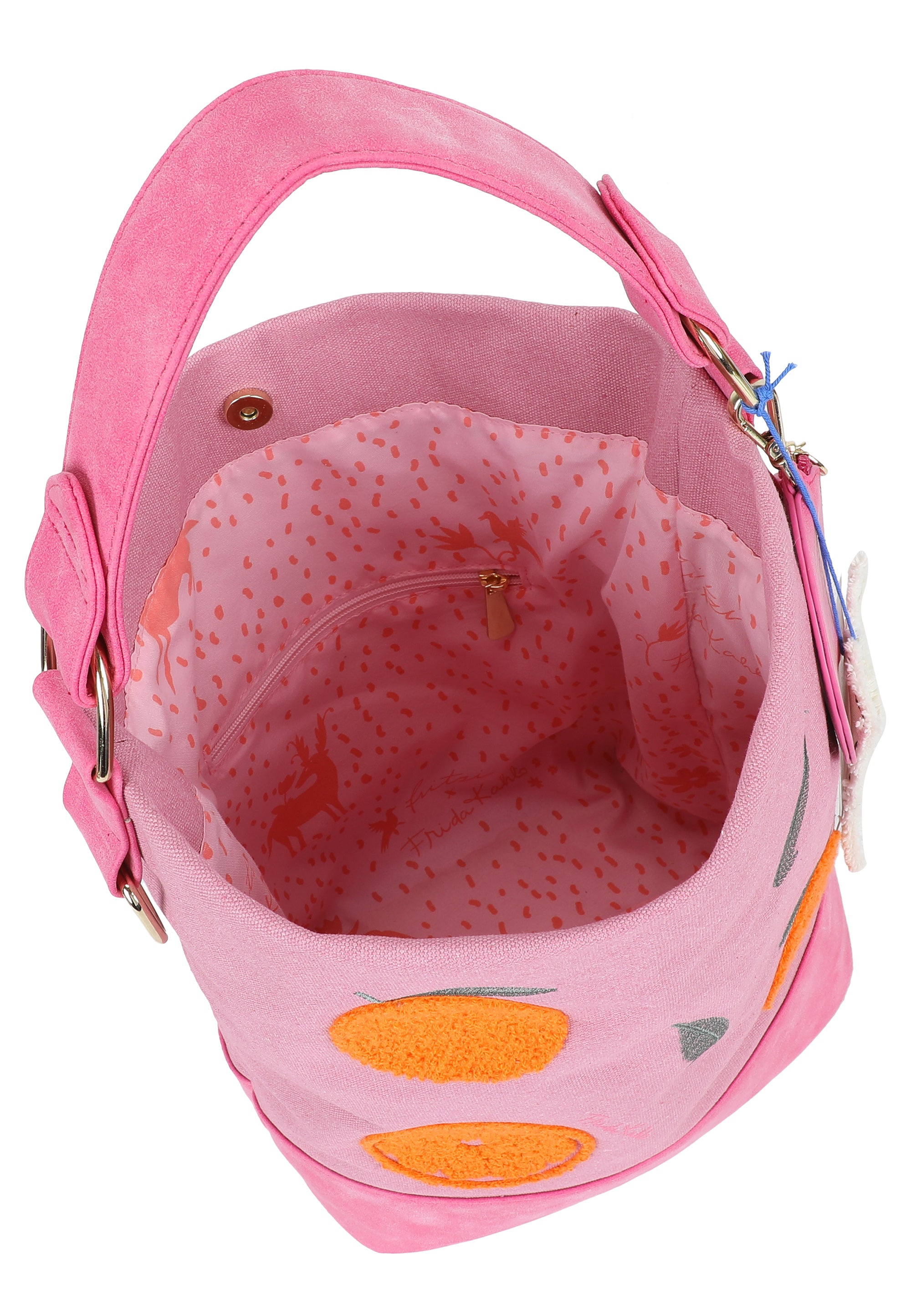 fritzi-aus-preu-en-izzy07-shopper-oranges-frida-kahlo-canvas image 7