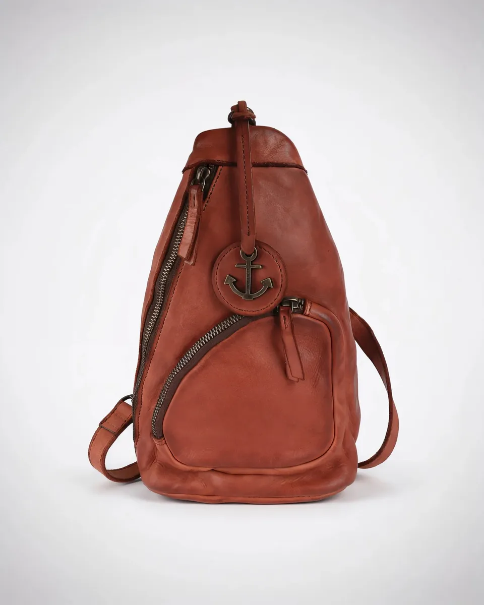 harbour-2nd-anchorlove-weibke-bodybag-cognac image 1