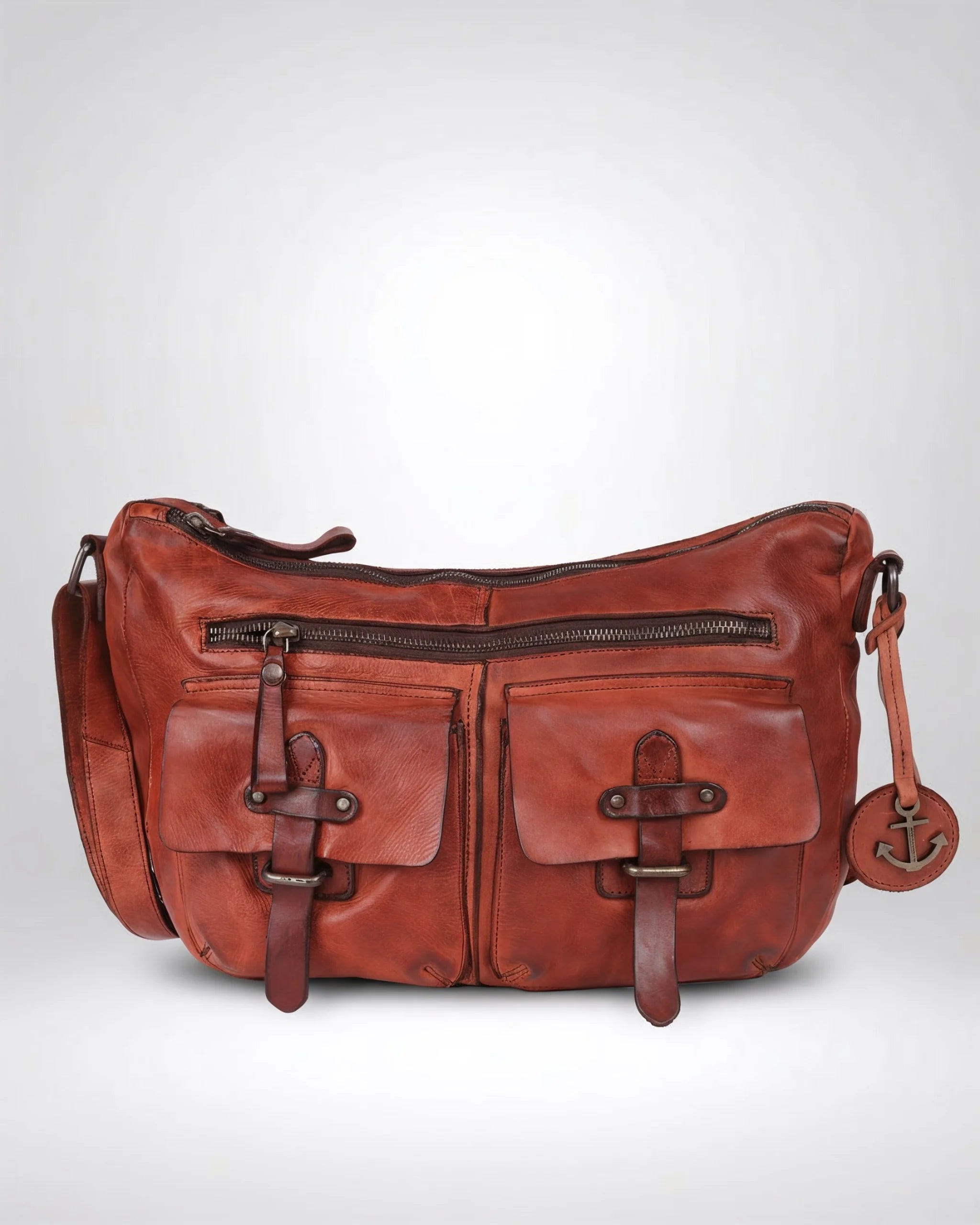 harbour-2nd-anchorlove-emerson-umh-ngetasche-cognac-leder image 1
