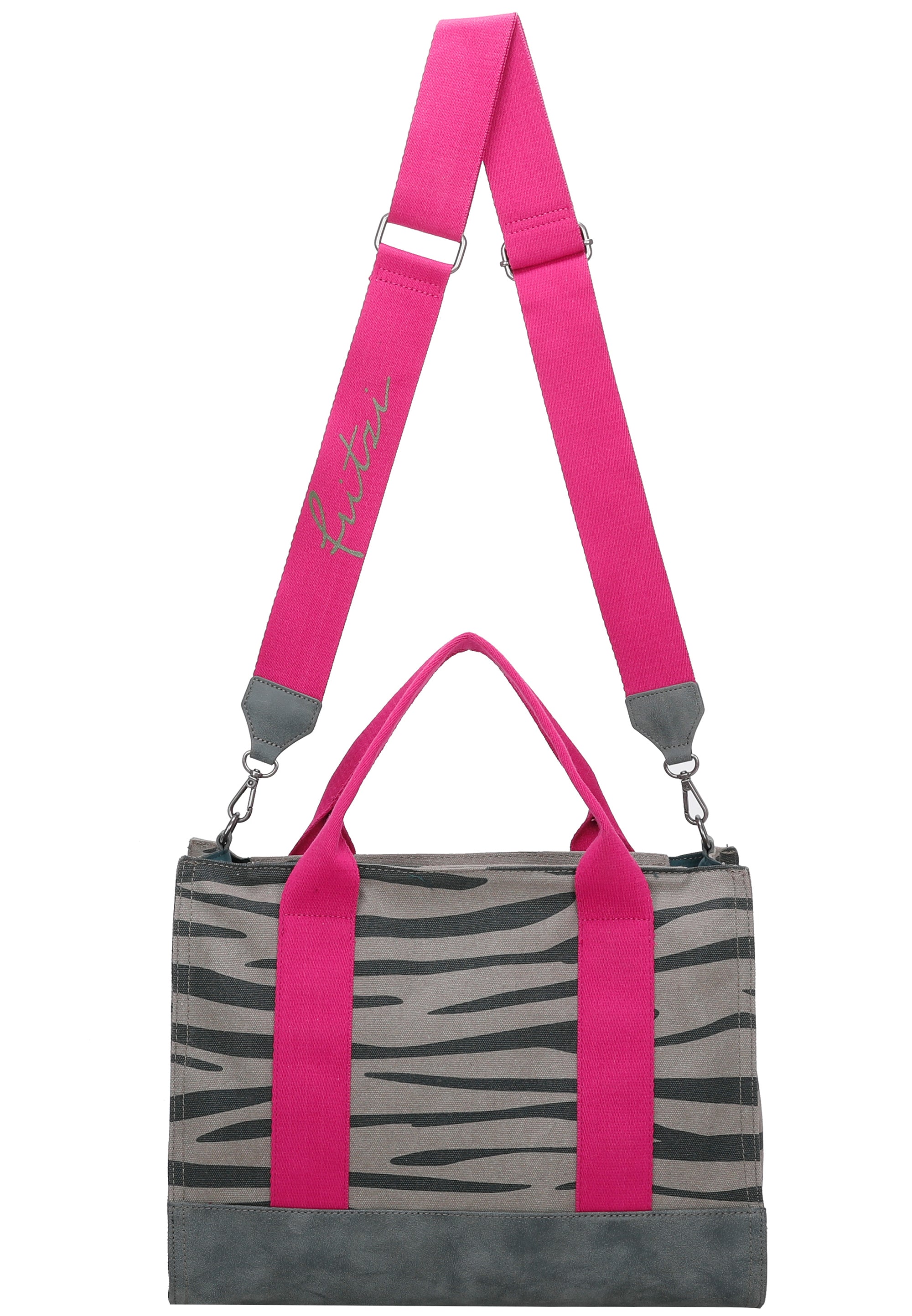 fritzi-aus-preu-en-canvas-tote-bag-shopper-zebra-wild-vegan image 4