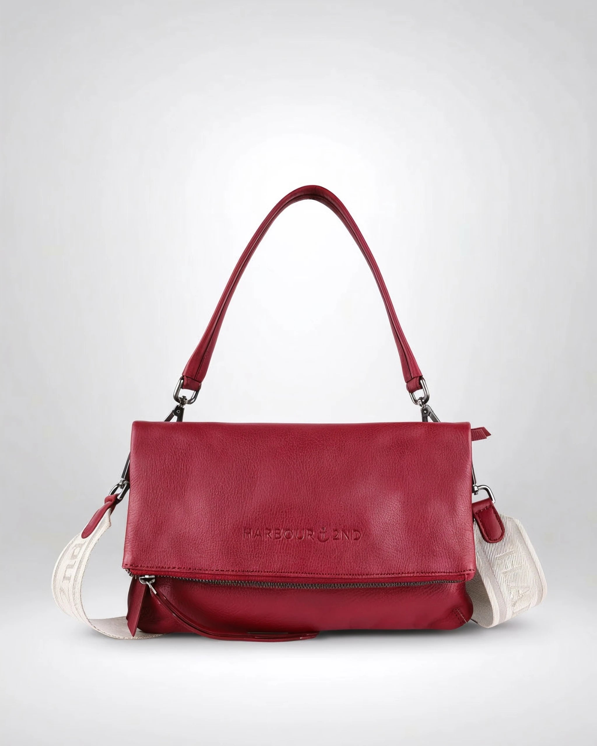 harbour-2nd-justpure-anika-handtasche-leder-ash image 5