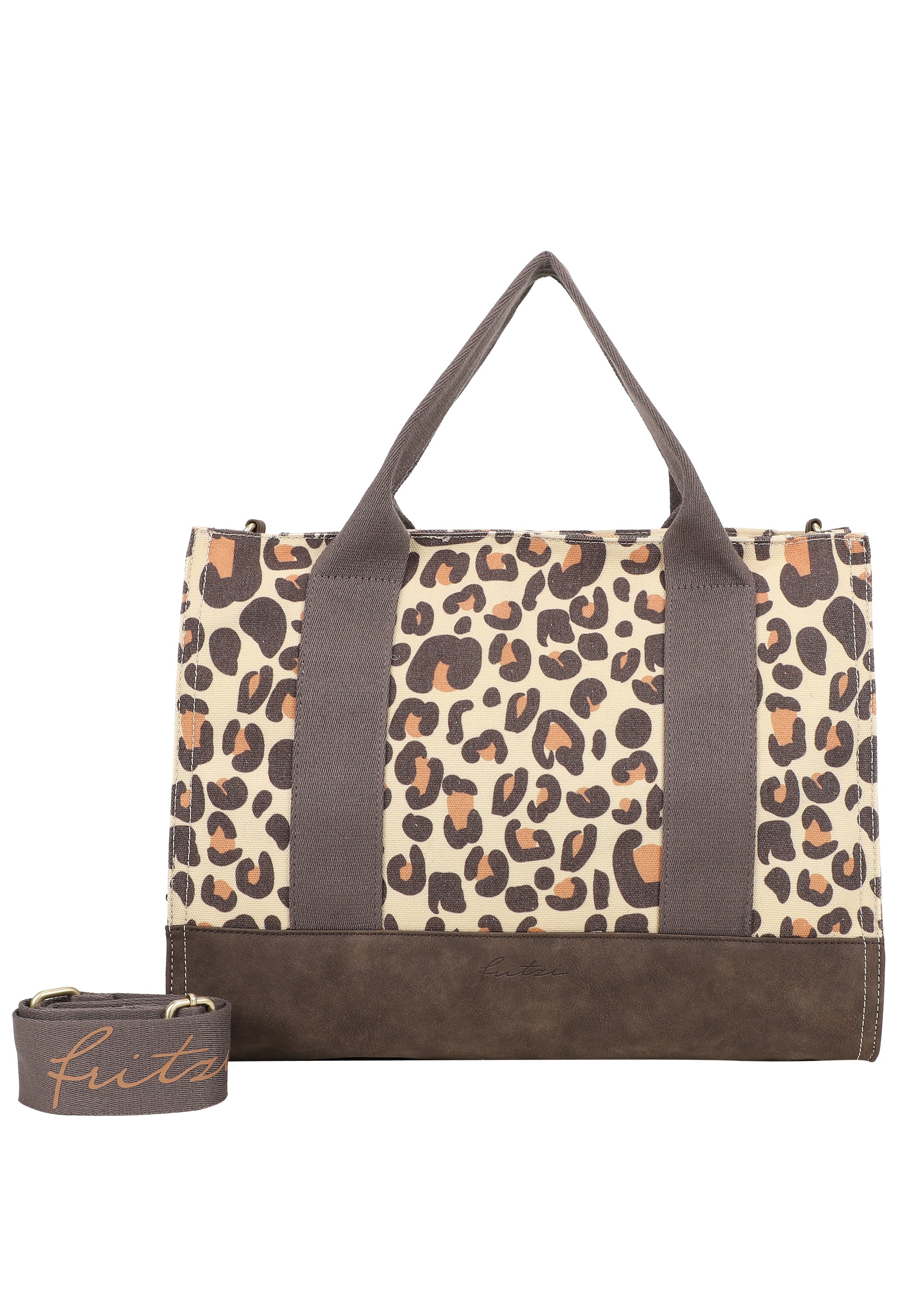 fritzi-aus-preu-en-canvas-tote-bag-limited-leo-camel-vegan image 2