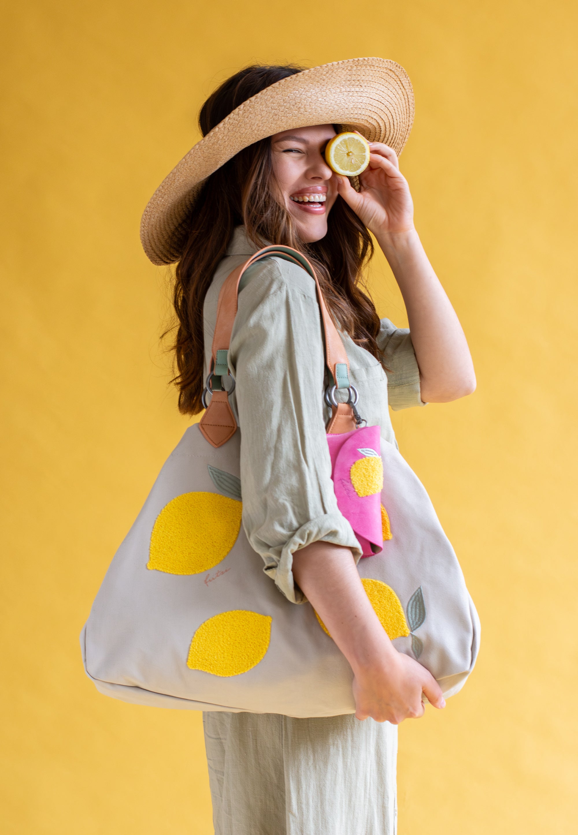 fritzi-aus-preu-en-izzy-medium-limited-squeezy-lemon-shopper image 1