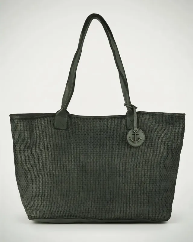 harbour-2nd-anchorlove-grace-shopper-forest-geflochten-leder image 1