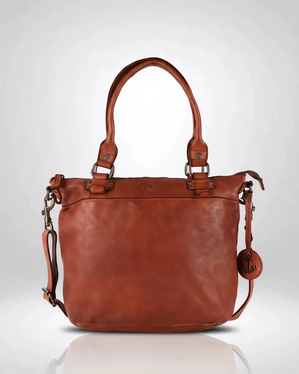 harbour-2nd-anchorlove-bianca-shopper-cognac-rindleder image 1