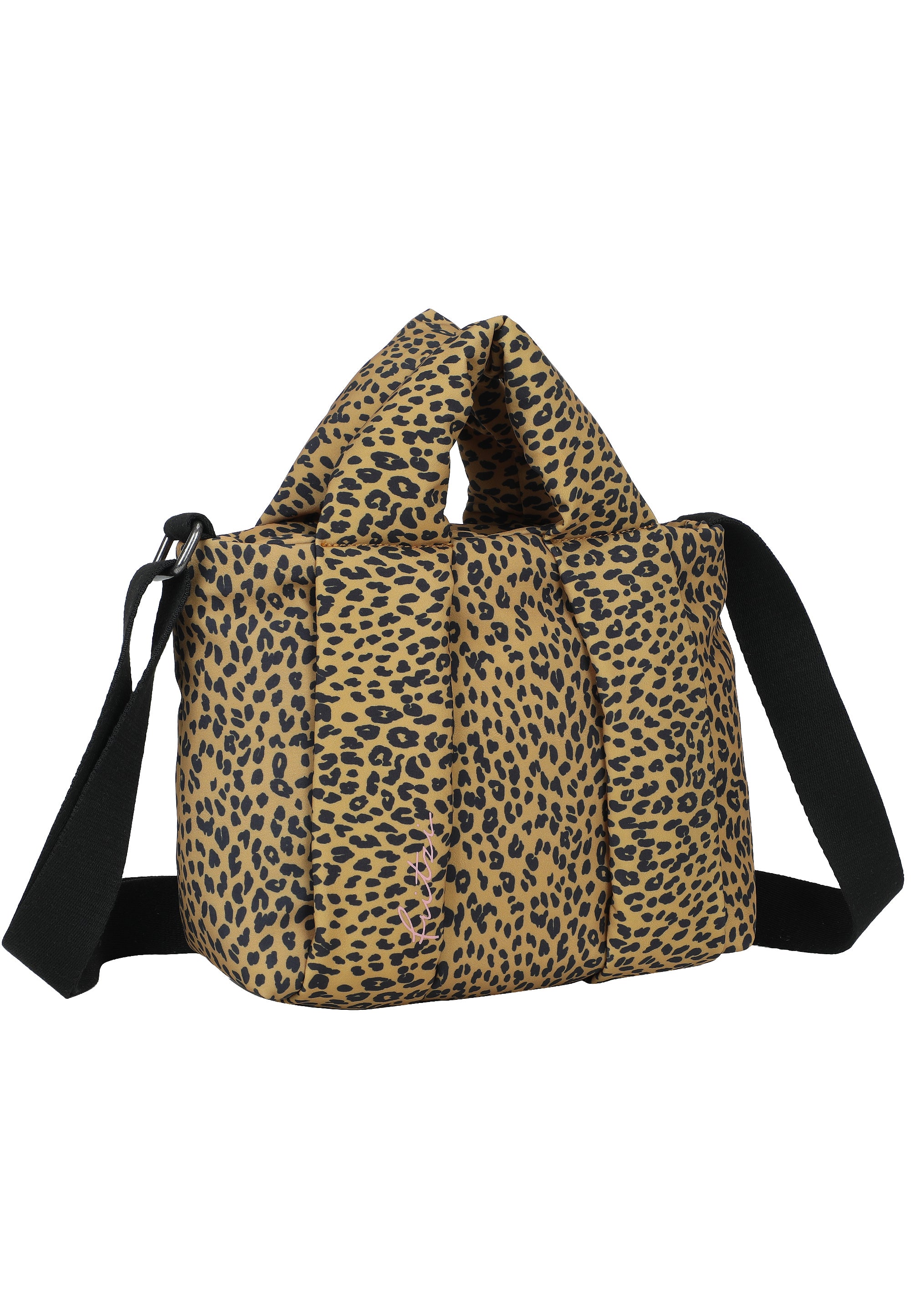 fritzi-aus-preu-en-tonnje-cross-umh-ngetasche-cheetah-mustard-black-nylon image 6