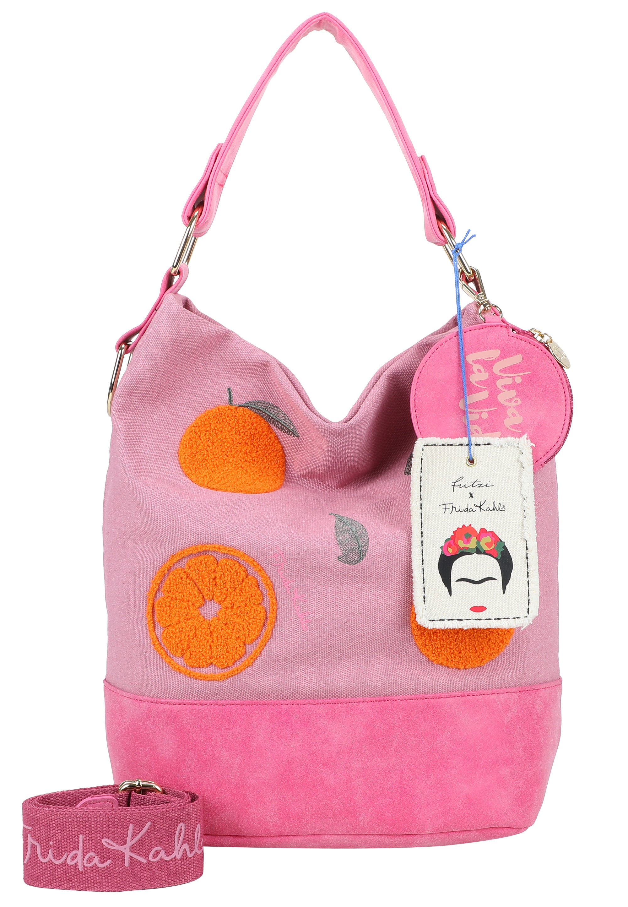 fritzi-aus-preu-en-izzy07-shopper-oranges-frida-kahlo-canvas image 6