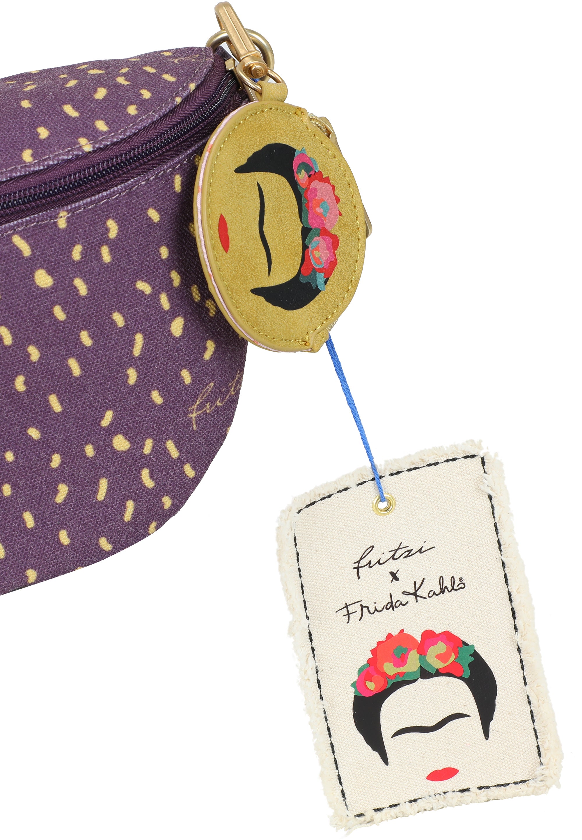 fritzi-aus-preu-en-bum-bag-bauchtasche-frida-kahlo-lady-canvas image 8