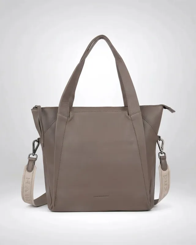 harbour-2nd-anchorlove-oceane-shopper-dusty-chromfreies-leder image 1