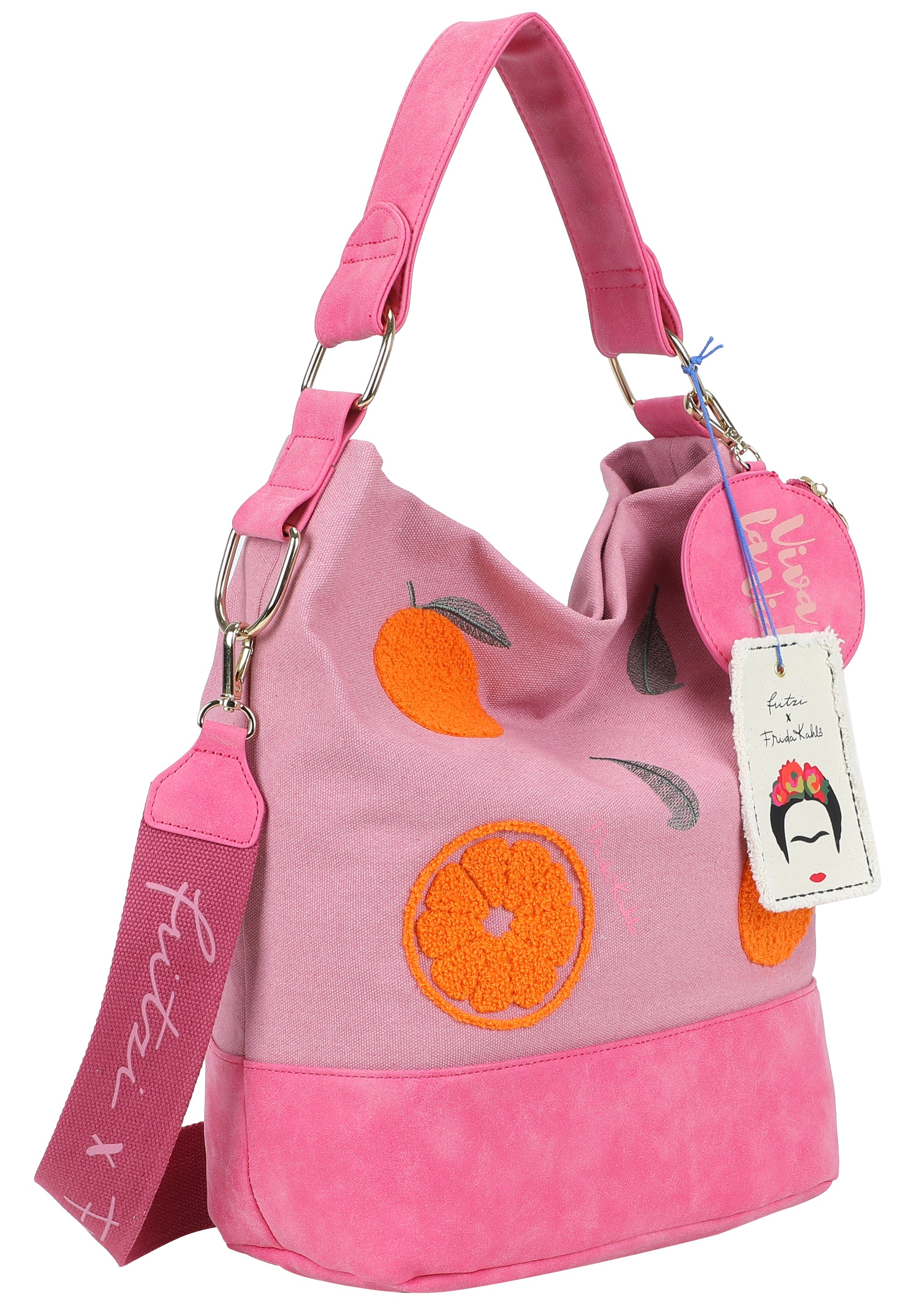 fritzi-aus-preu-en-izzy07-shopper-oranges-frida-kahlo-canvas image 3