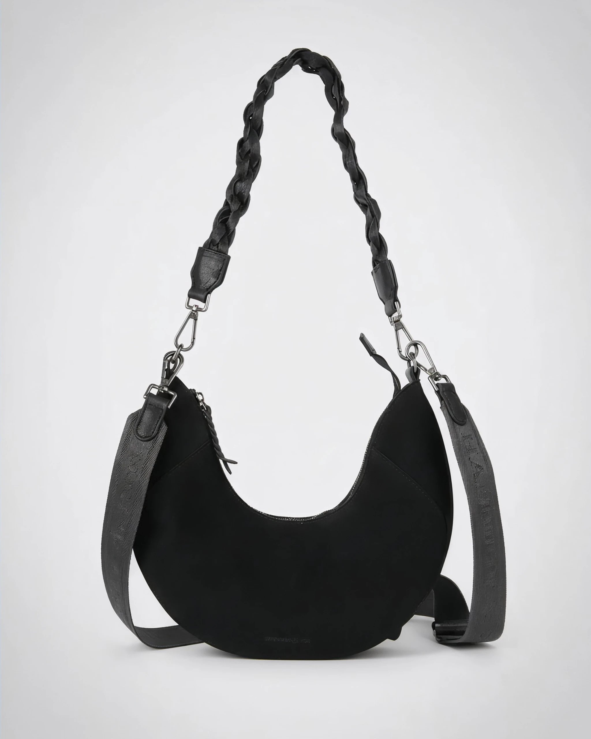 harbour-2nd-anchorlove-melina-moonbag-veloursleder-dolphin image 2
