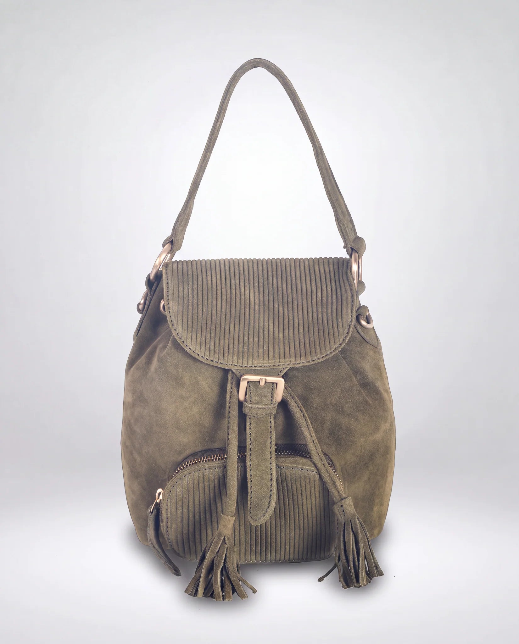 harbour-2nd-aponi-cord-rucksack-brown-veloursleder image 2