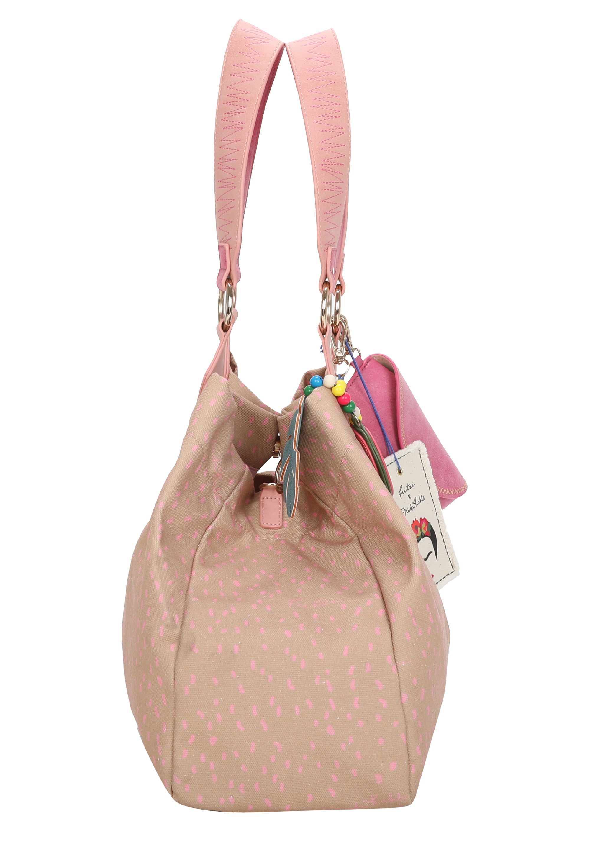 fritzi-x-frida-kahlo-izzy-medium-limited-melon-shopper image 5