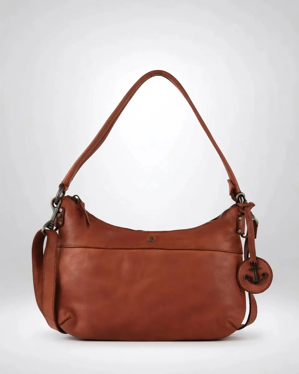 harbour-2nd-anchorlove-mara-schultertasche-ash-rindleder image 1