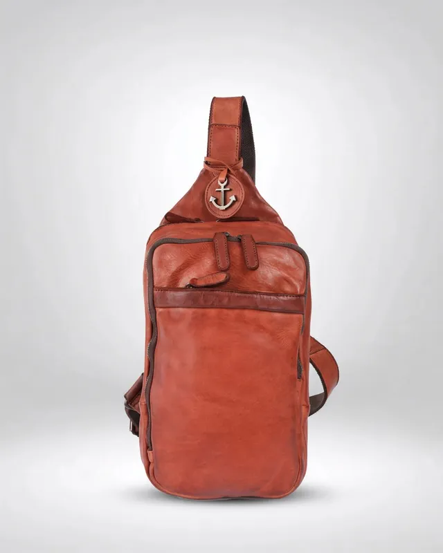 harbour-2nd-phoenix-crossbody-cognac-leder-rucksack image 1