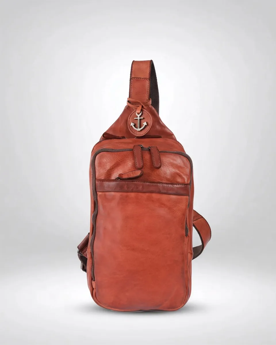 harbour-2nd-phoenix-crossbody-cognac-leder-rucksack image 1