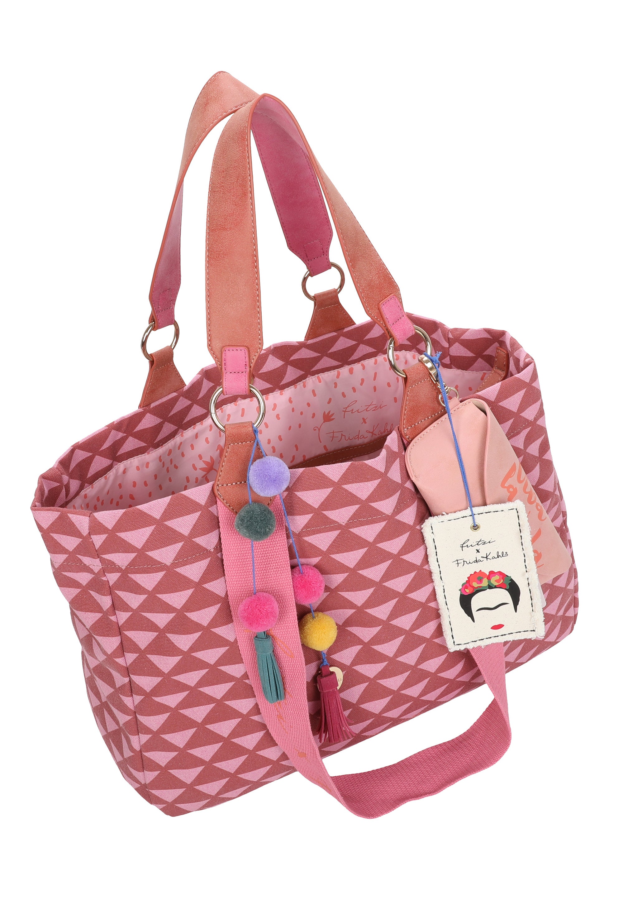 fritzi-x-frida-kahlo-izzy-medium-tasche-geo-canvas-limitiert image 6