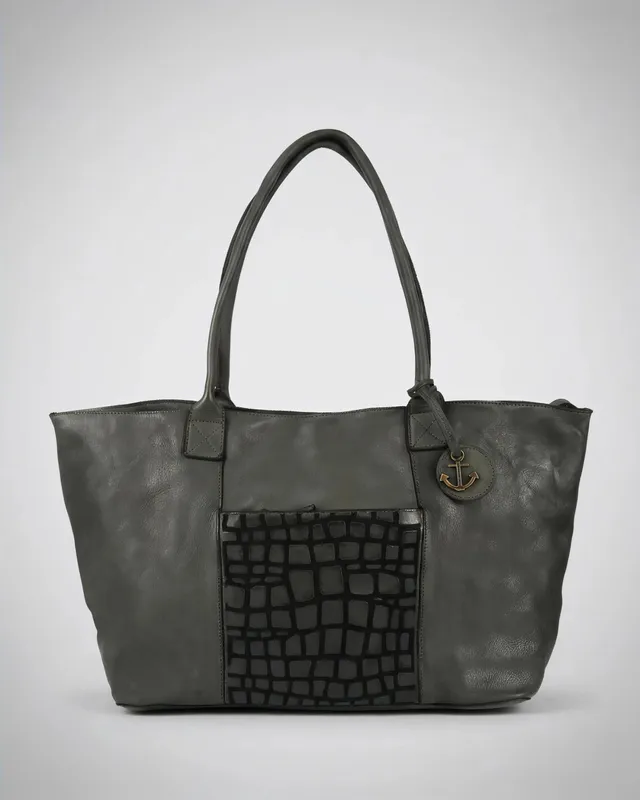 harbour-2nd-anchorlove-gaia-shopper-forest-leder image 1