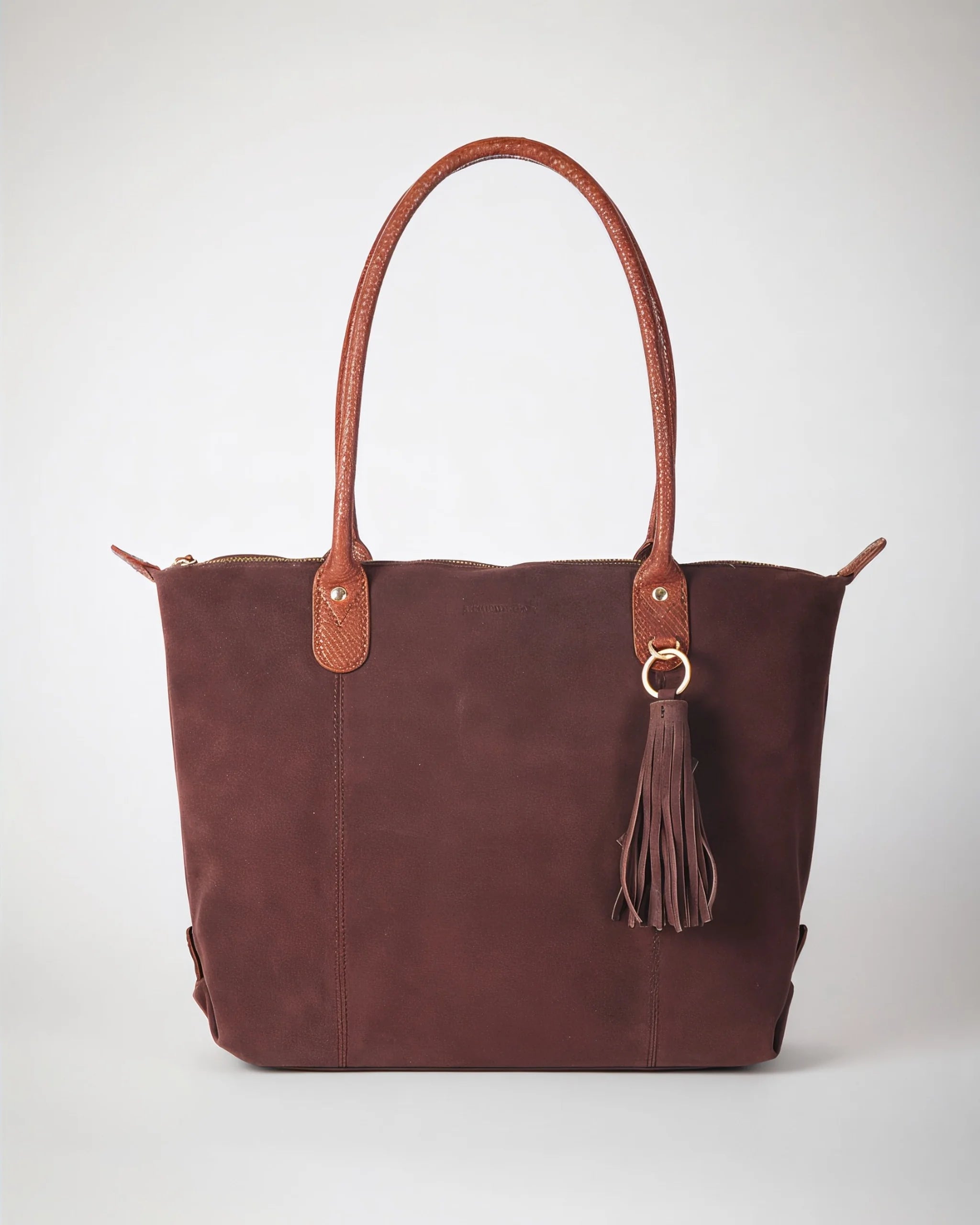 harbour-2nd-anchorlove-sofia-l-handtasche-brown-velourleder image 2