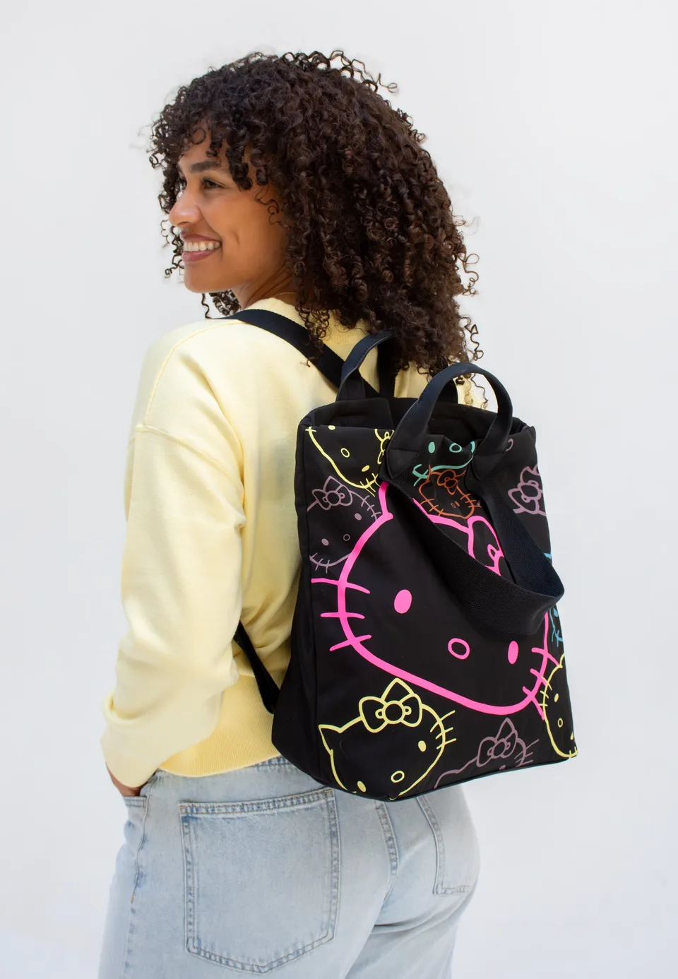 fritzi-aus-preu-en-ju-hello-kitty-rucksack-black-cat-nylon image 1