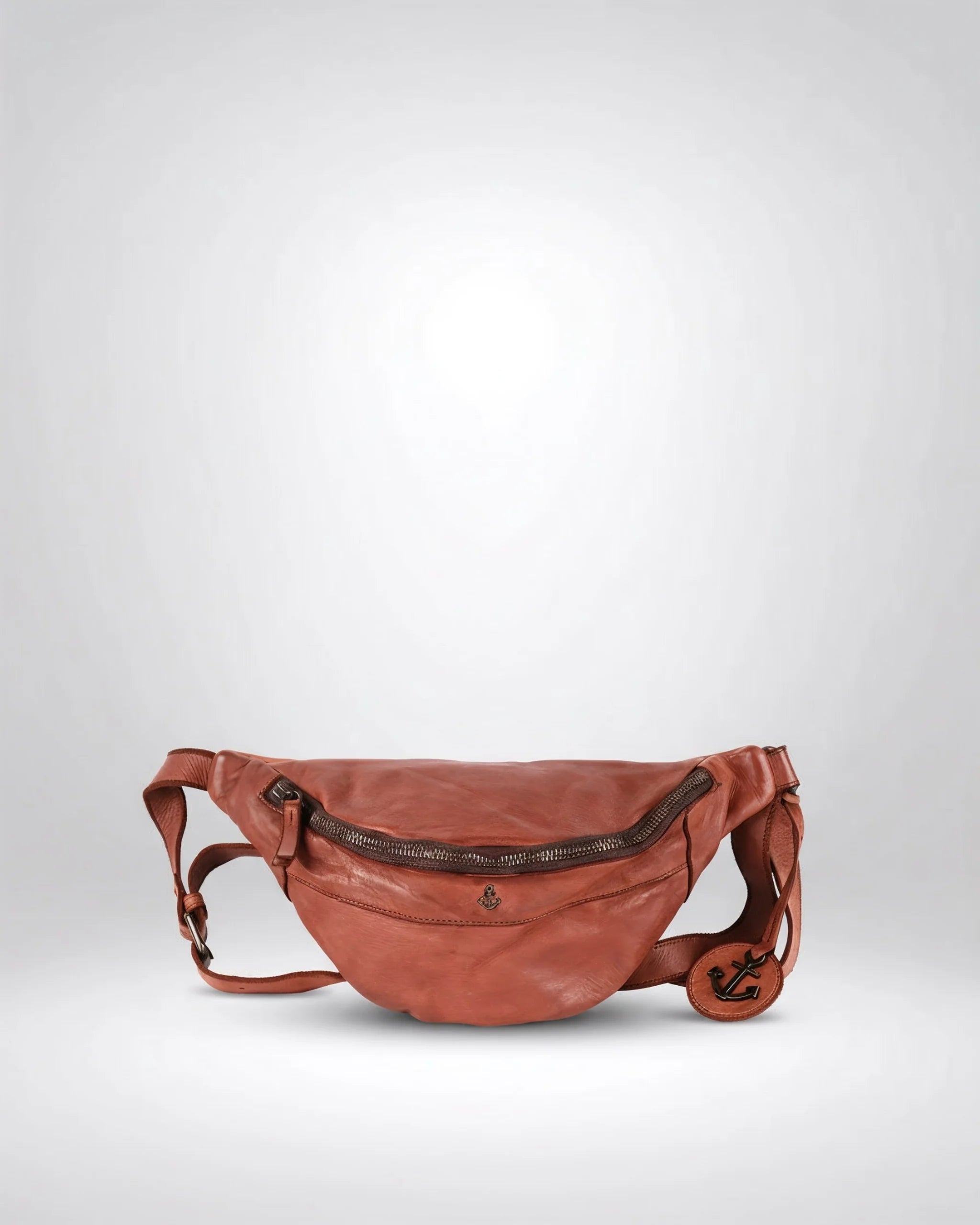 harbour-2nd-anchorlove-jamie-bauchtasche-cognac-rindleder image 1