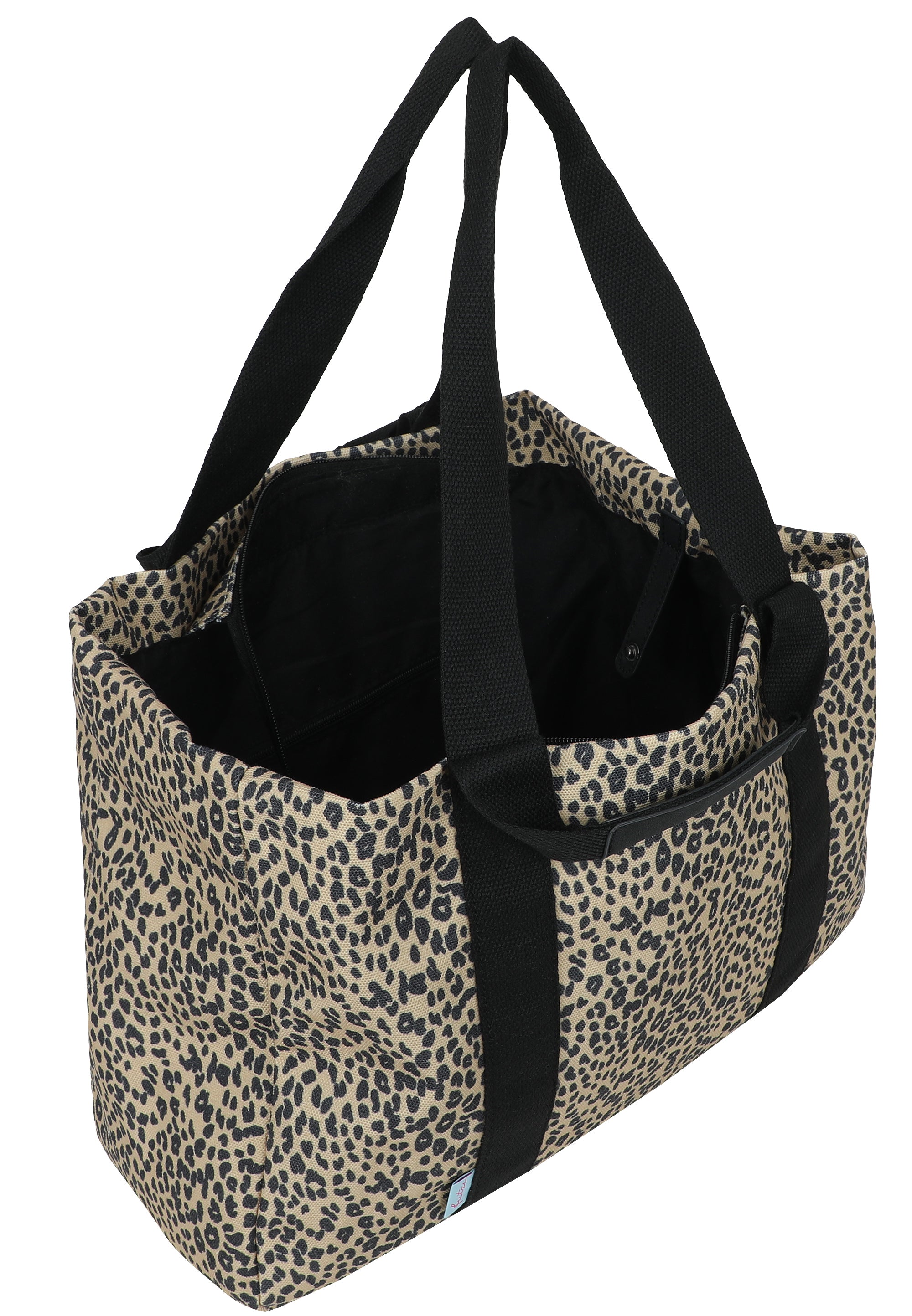 fritzi-aus-preu-en-simply-izzy-shopper-cheetah-camel-canvas image 7