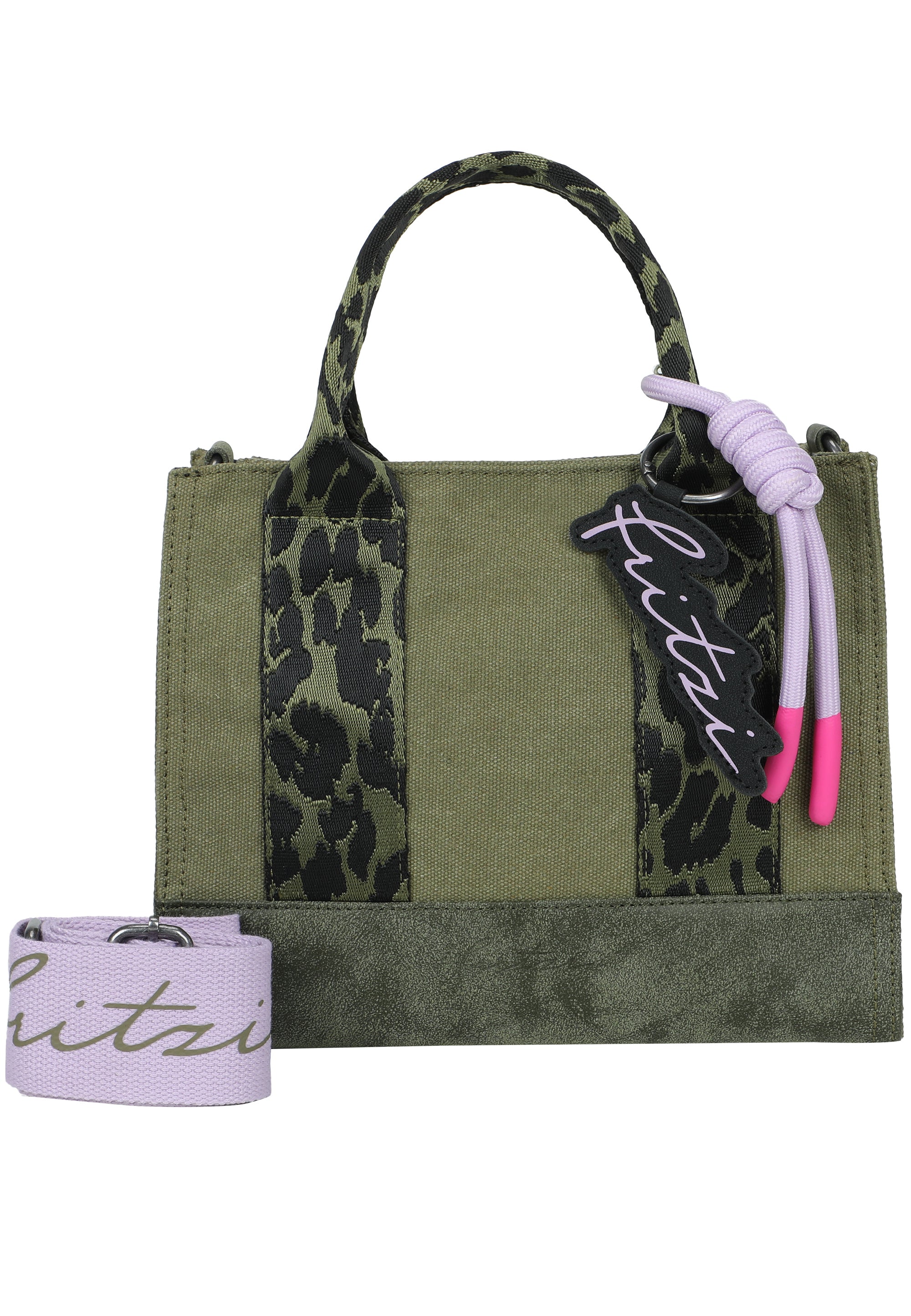 fritzi-aus-preu-en-izzy09-limited-happy-leo-umh-ngetasche-olive-leo-print image 2