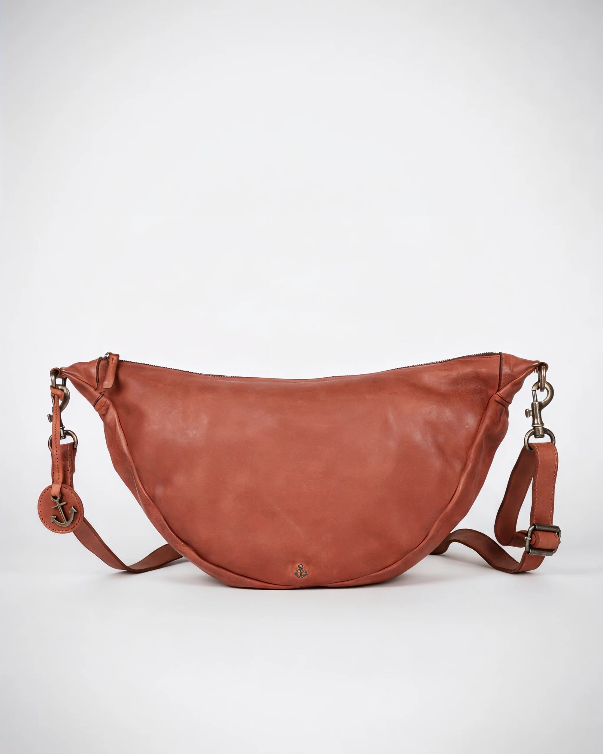 harbour-2nd-anchorlove-alva-moonbag-umh-ngetasche-cognac-rindleder image 1