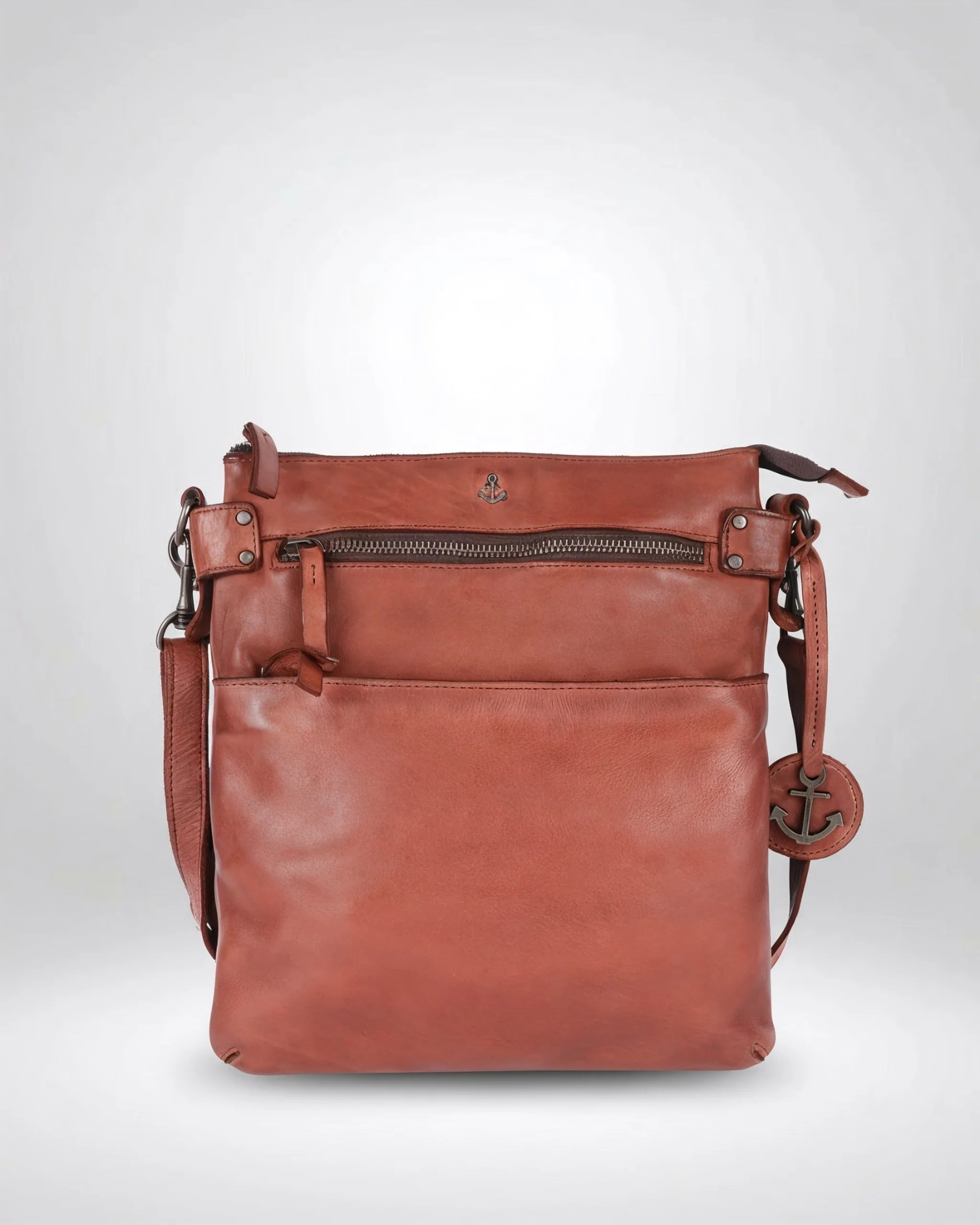 harbour-2nd-zora-2-crossbody-cognac-mit-anker-und-handyfach image 1
