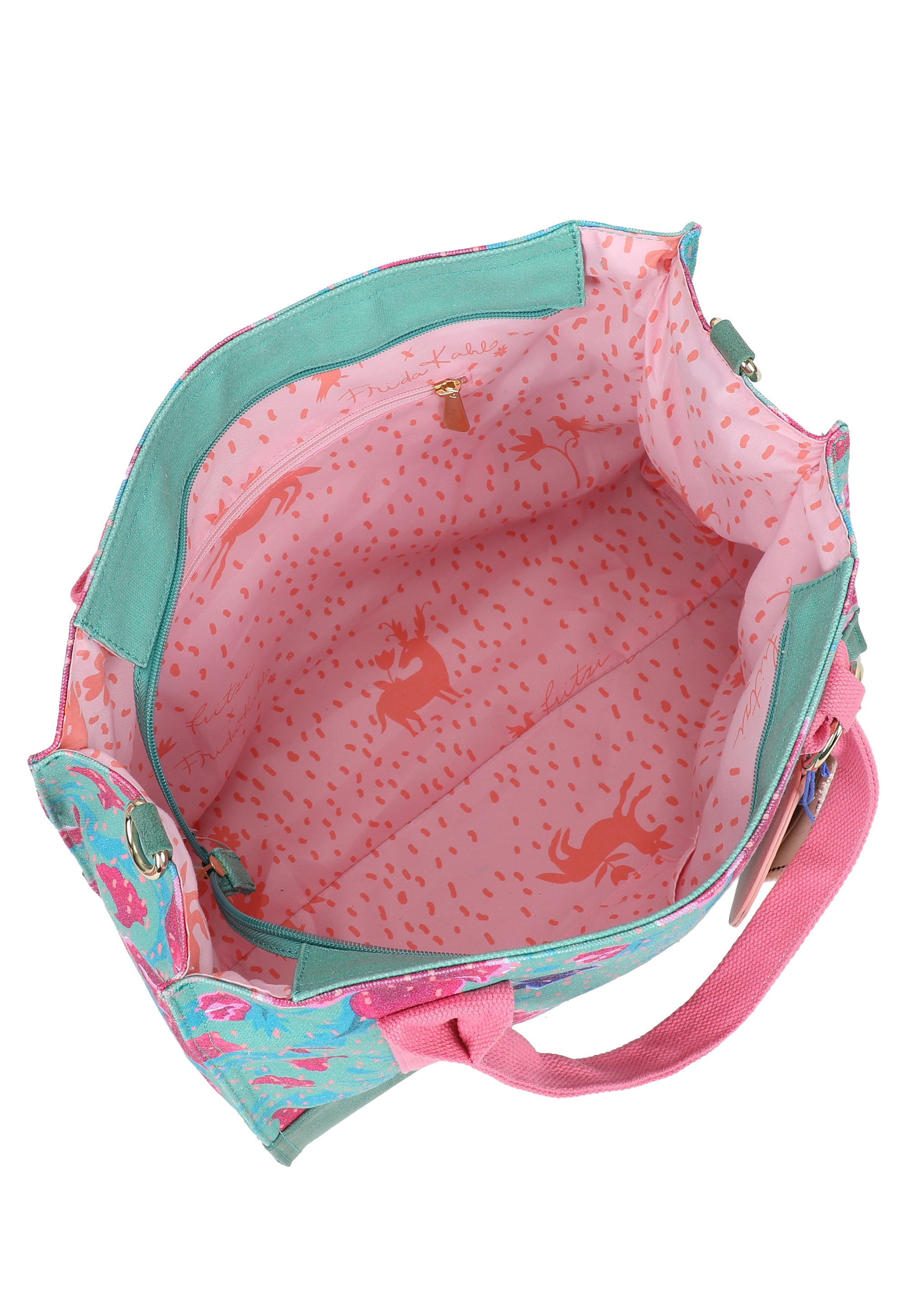 fritzi-aus-preu-en-canvas-tote-bag-flower-green-shopper-vegan image 6