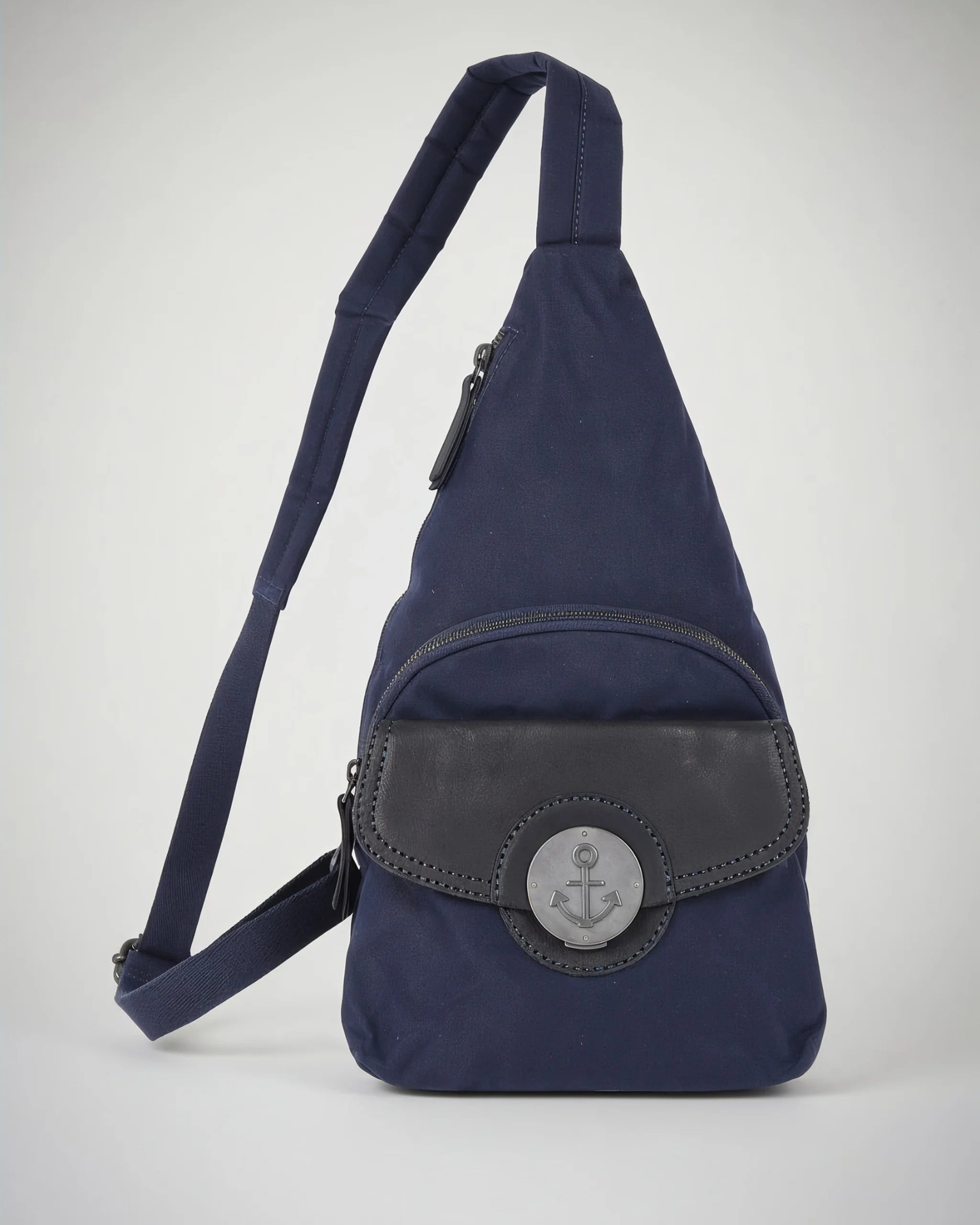 harbour-2nd-anchorlove-marit-umh-ngetasche-navy-canvas image 1