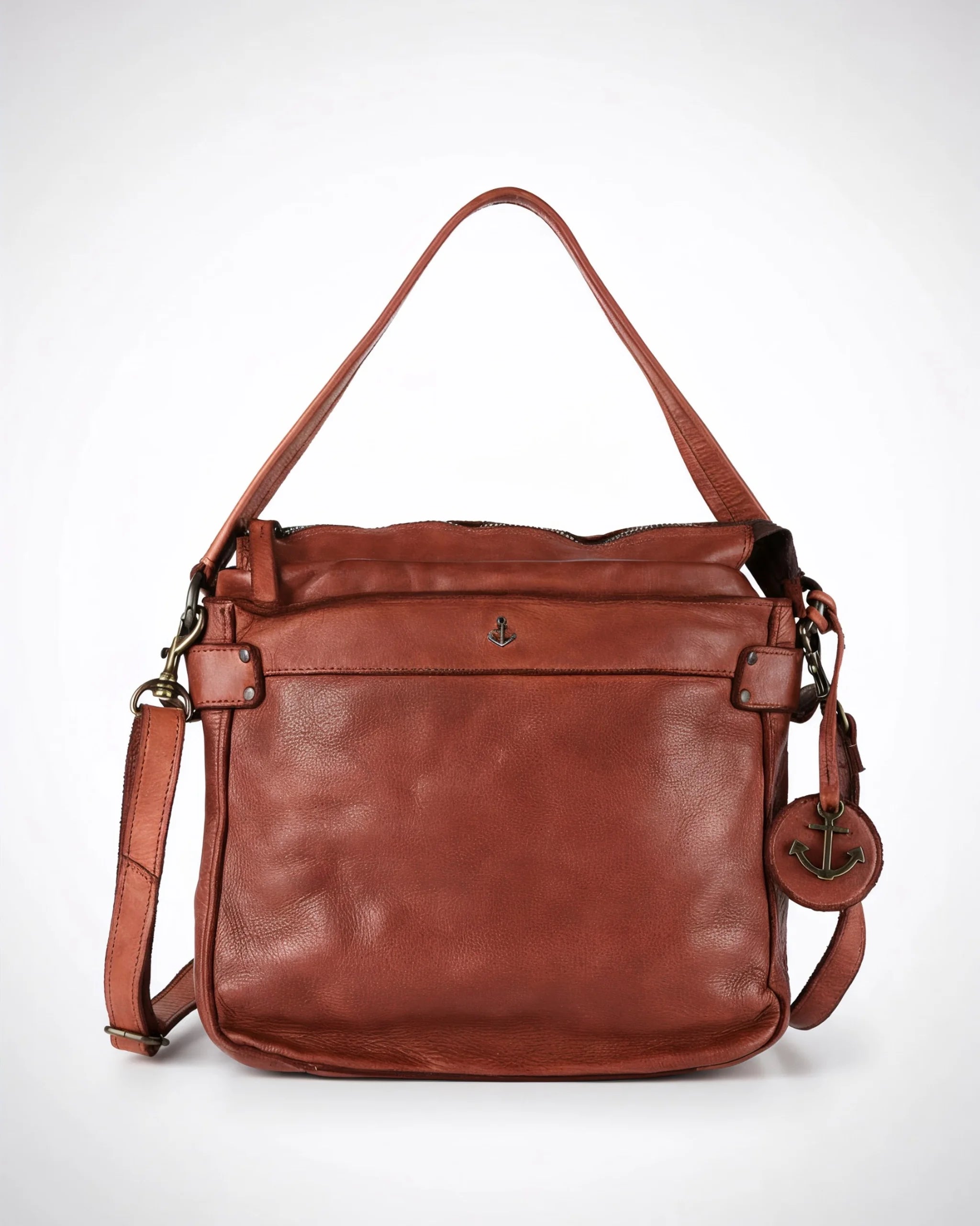 harbour-2nd-anchorlove-luisa-umh-ngetasche-cognac-leder image 1