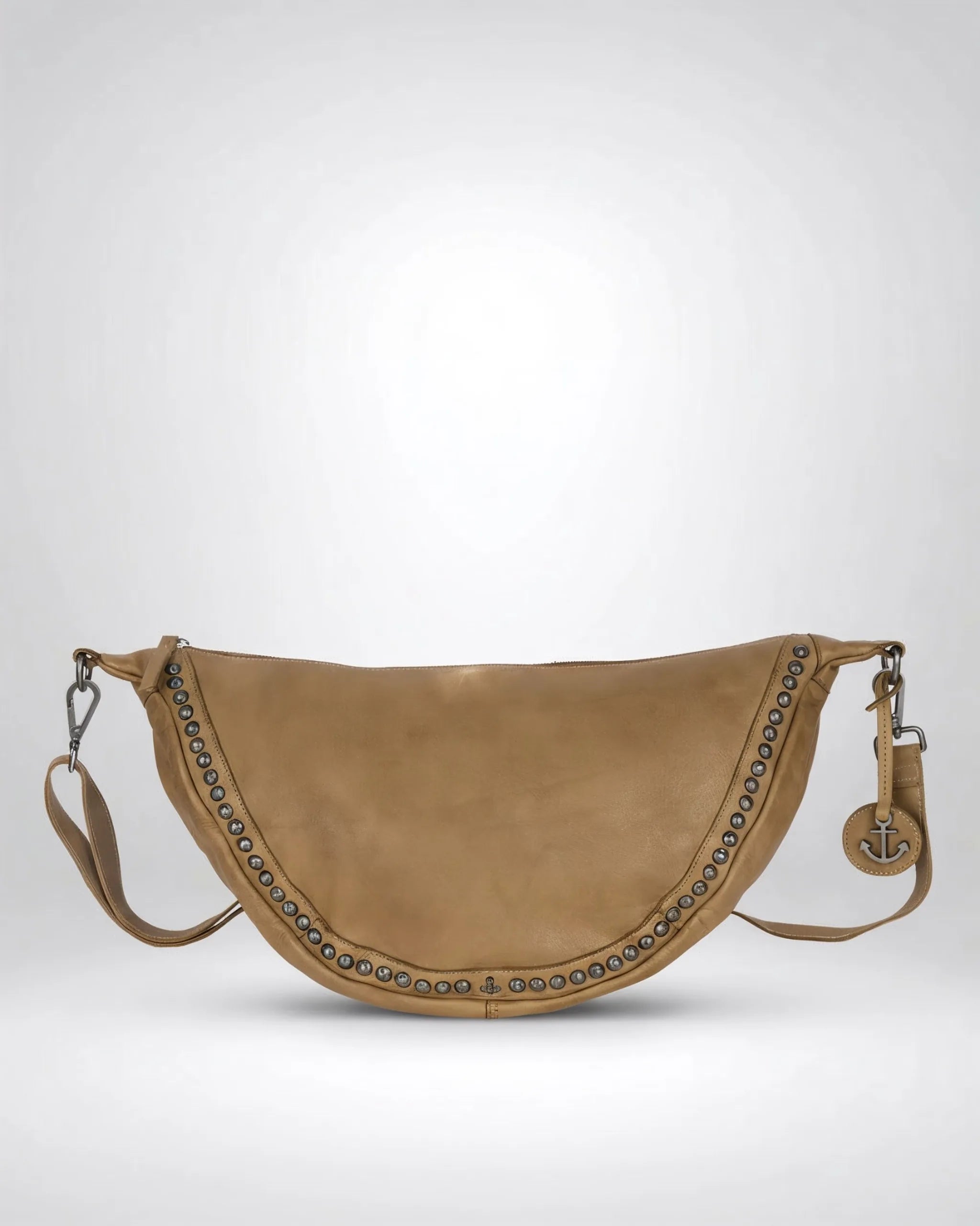 harbour-2nd-anchorlove-junis-moonbag-leder-ash-mit-nieten image 5