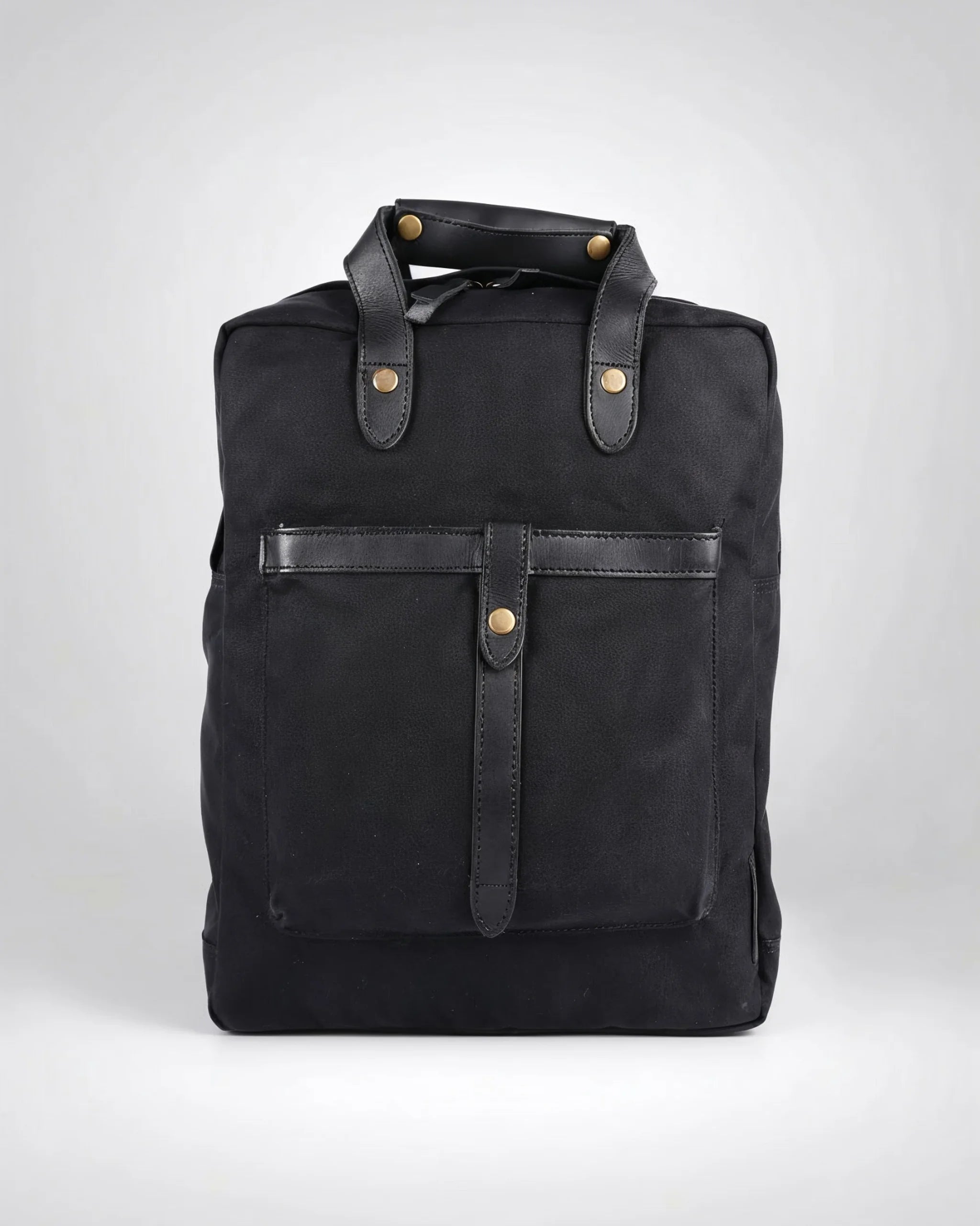 harbour-2nd-citycanvas-joris-rucksack-black-black-canvas image 1
