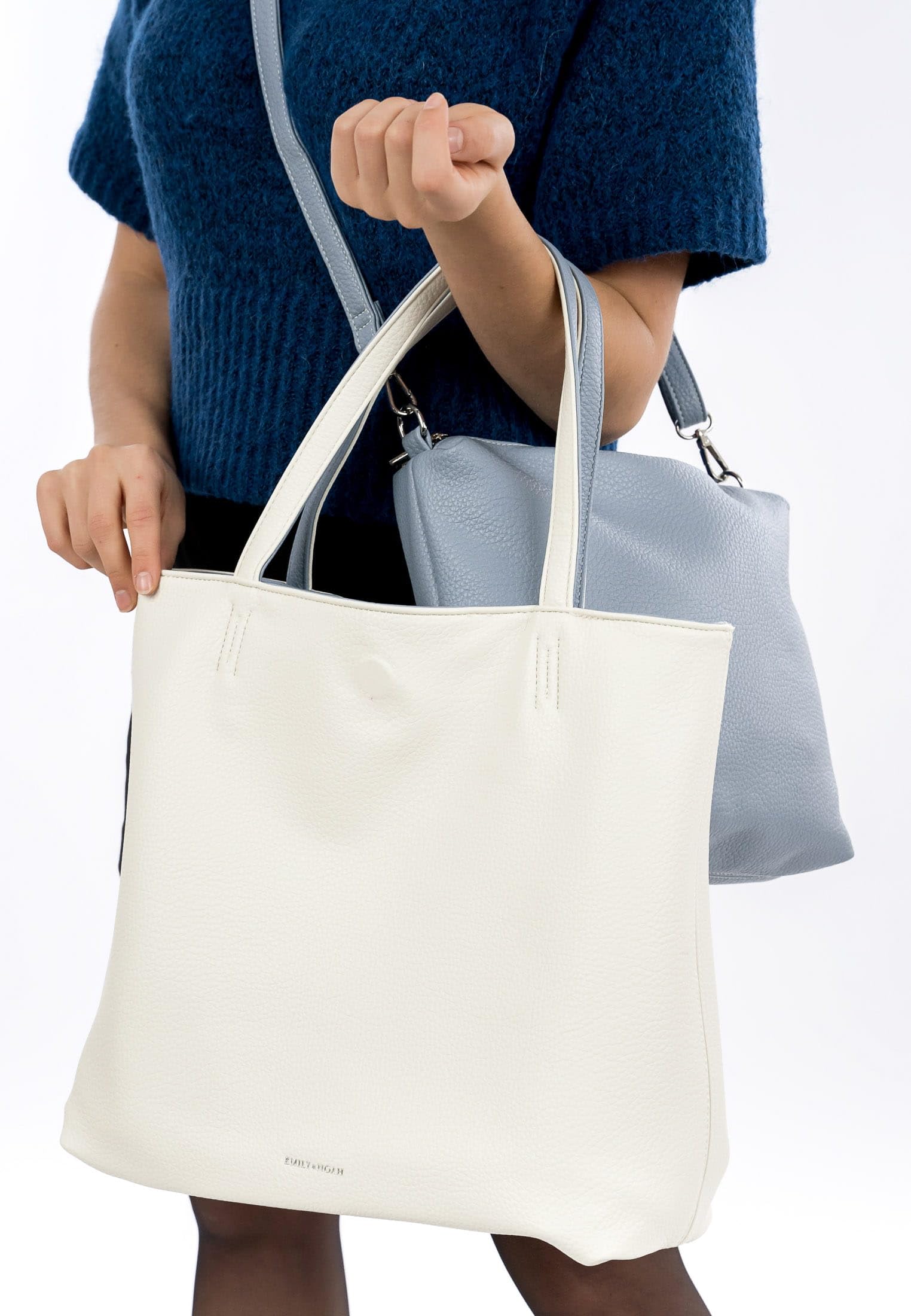 emily-noah-eva-65170-shopper-crystal-blue-zweifarbig image 4