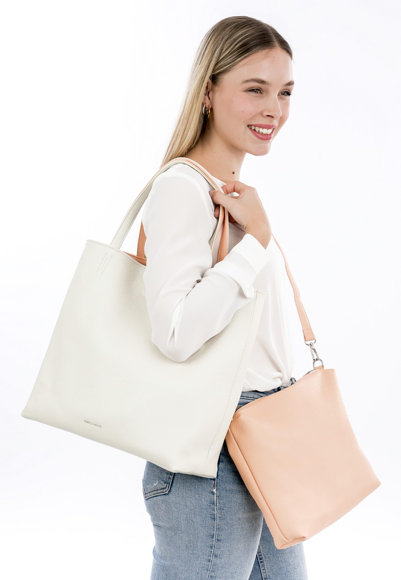 emily-noah-eva-65170-shopper-apricot-zweifarbig image 3